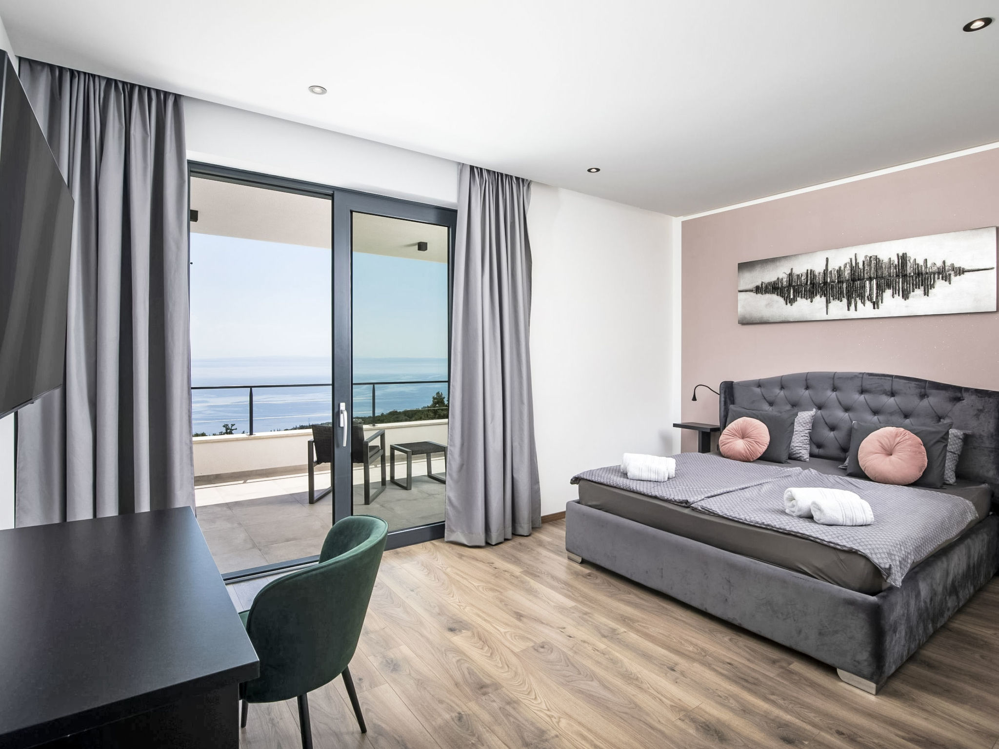 Schönes Ferienhaus Villa Ziganto - Dedans