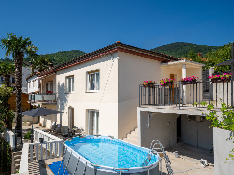 3-persoons appartement met privézwembad in Opatija/Rukavac in Opatija/Rukavac