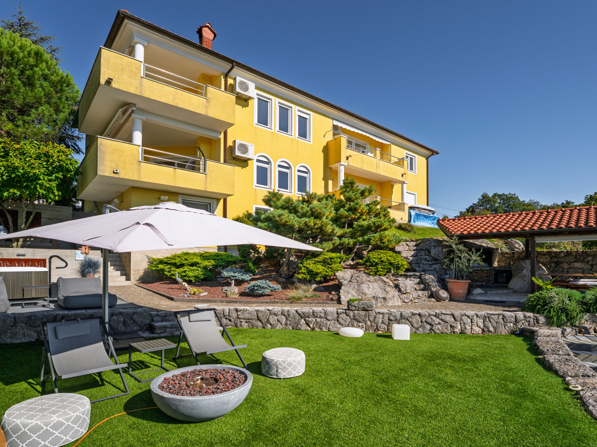 Kvarner house-Draußen