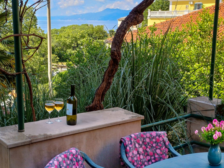5-persoons appartement met zeezicht en wellness in Rijeka in Rijeka