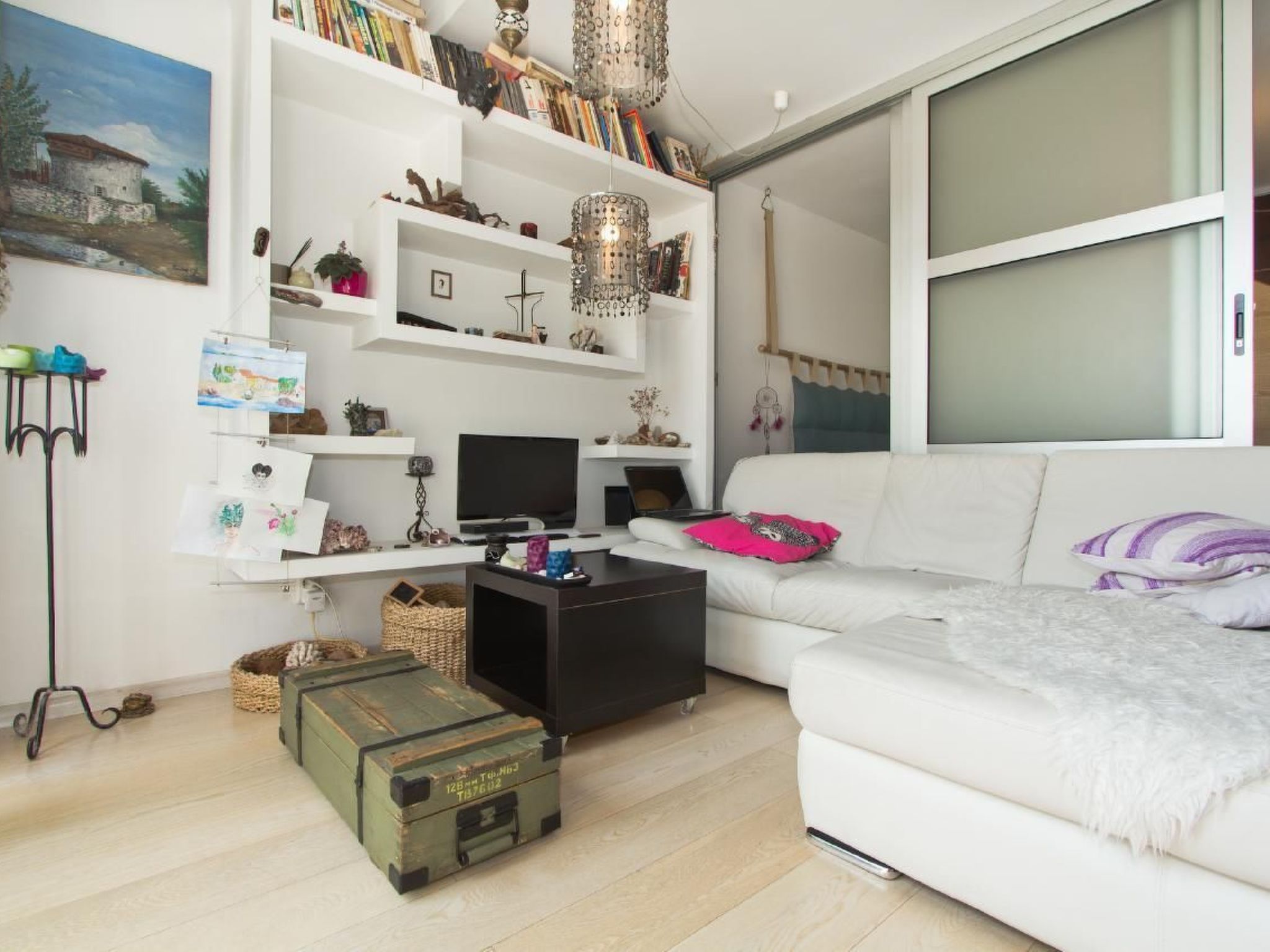 Wohnung in Rijeka mit Terrasse und Grill-Binnen