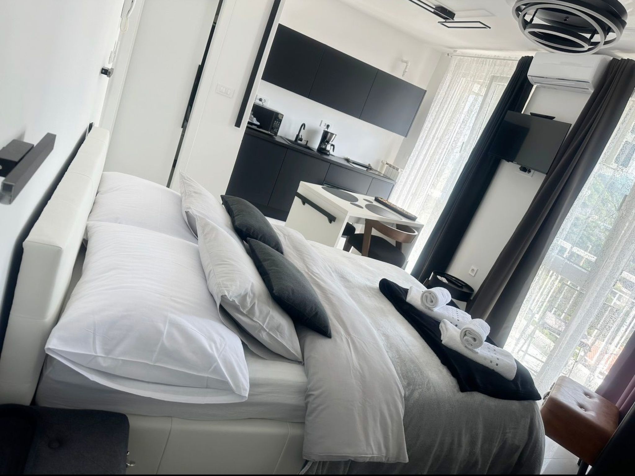 Fiorino Apartment-Studio Rijeka mit Balkon-Inside