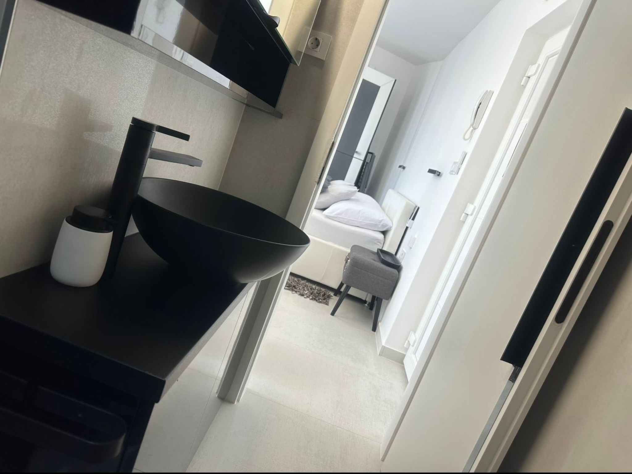 Fiorino Apartment-Studio Rijeka mit Balkon-Inside