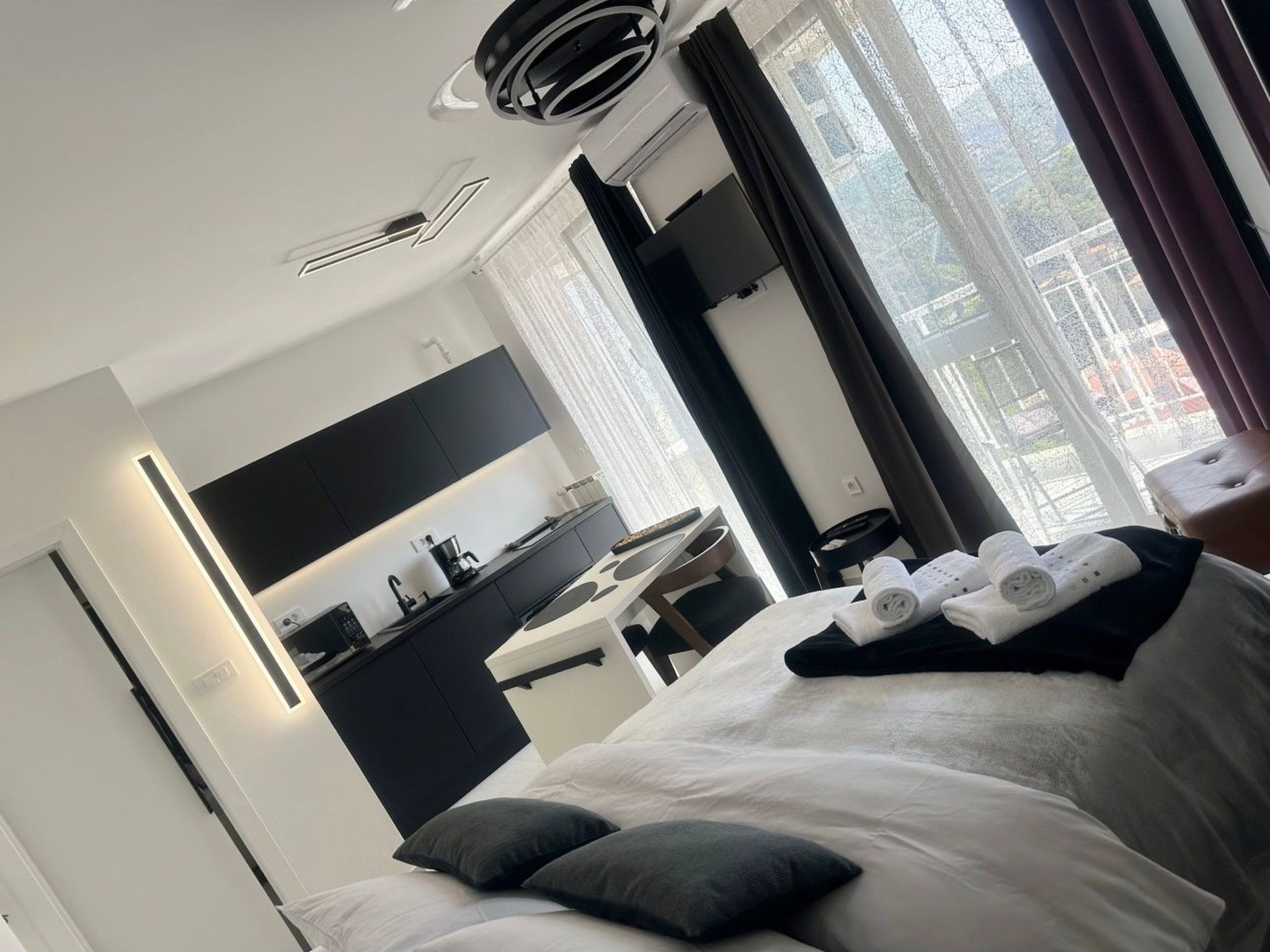 Fiorino Apartment-Studio Rijeka mit Balkon-Inside