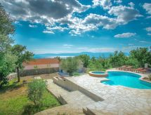 Vrijstaande villa met privézwembad en panoramisch zeezicht in Šmrika - thumbnail 5