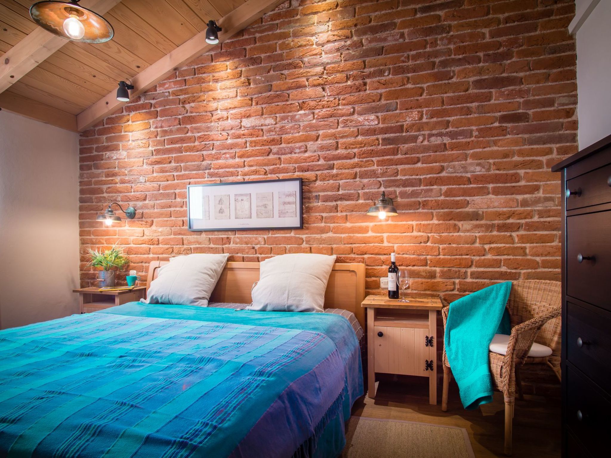 Ferienvilla mit Blick auf das Wasser-Inside