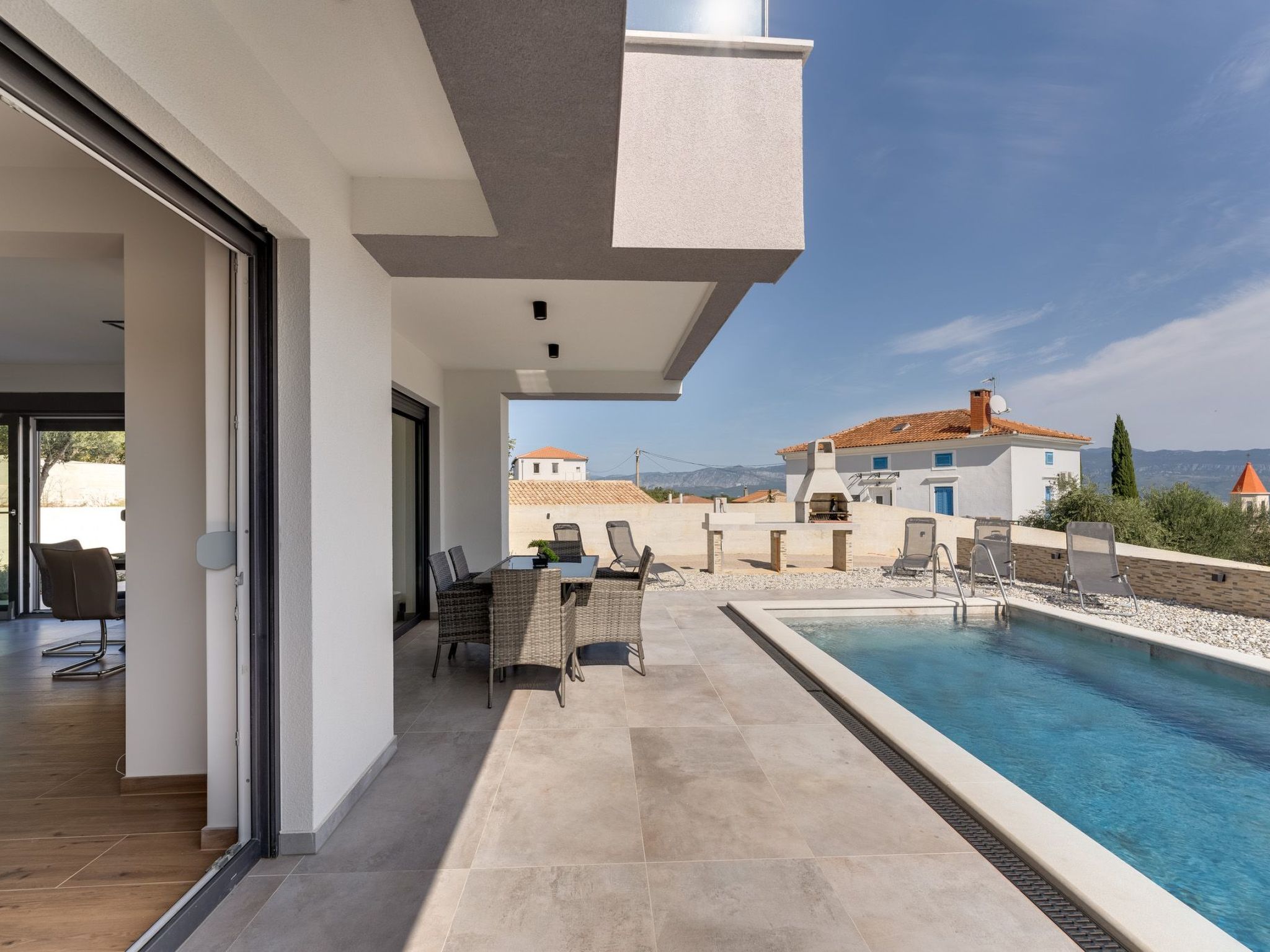 Villa "Rosemary" mit Pool und Panoramablick auf das Meer-Image-tags.info