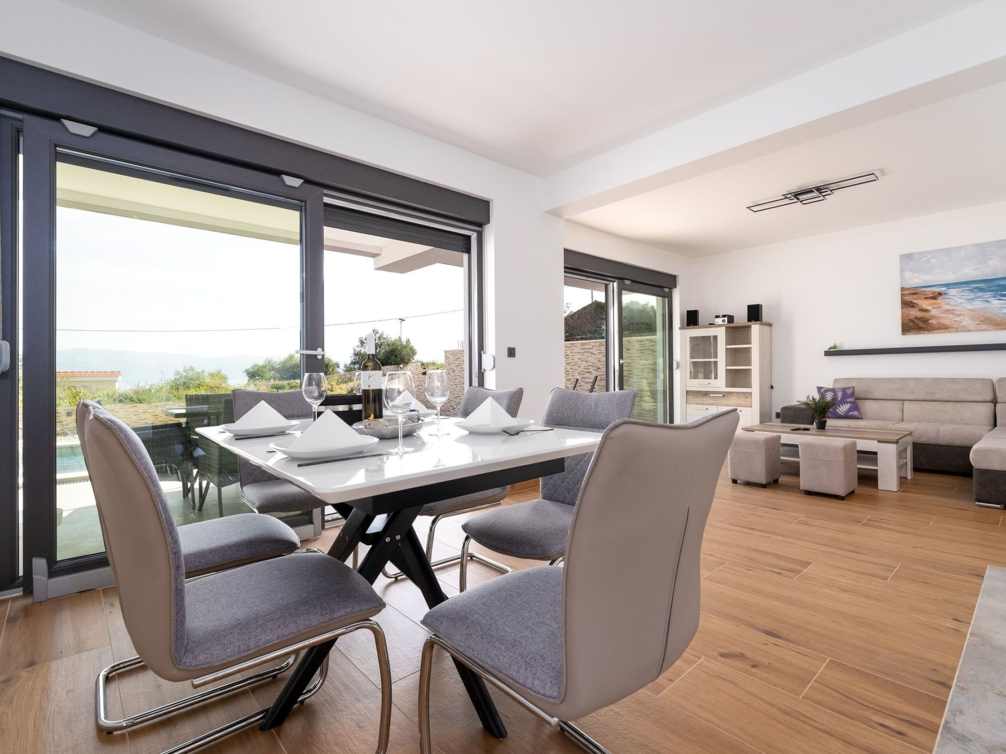 Villa "Rosemary" mit Pool und Panoramablick auf das Meer-Image-tags.info