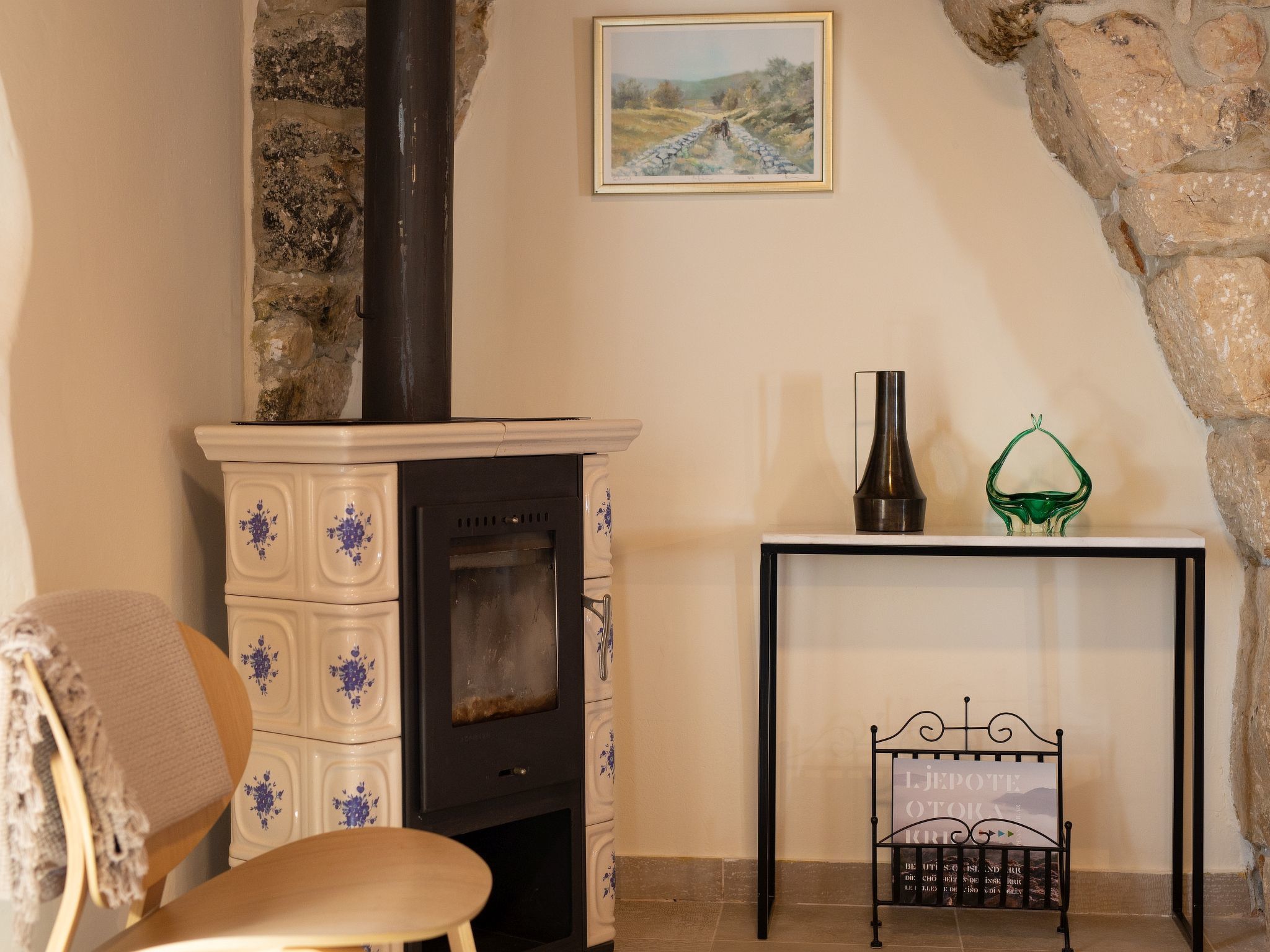 Steinvilla Margaret mit Pool und besonderem Flair-Dedans