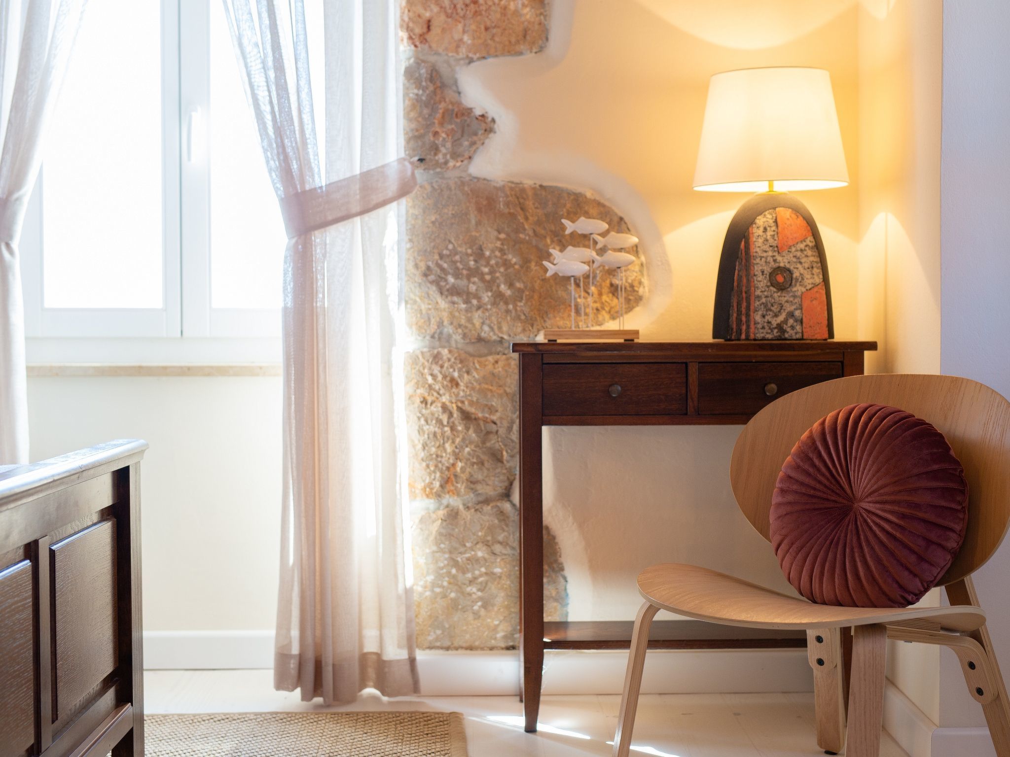 Steinvilla Margaret mit Pool und besonderem Flair-Dedans