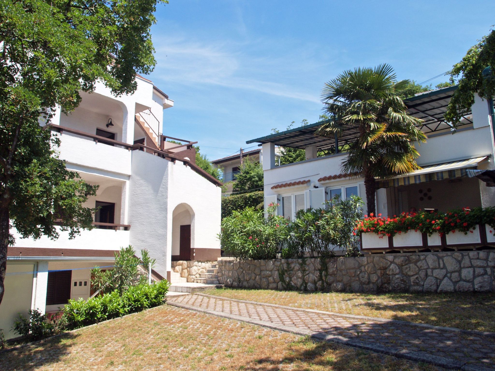 Ferienhaus in Krk/Njivice (Kroatien) und 1 Hund erlaubt