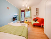 Knusse studio voor 2 personen met tuin op 2 km van strand in Malinska - thumbnail 3
