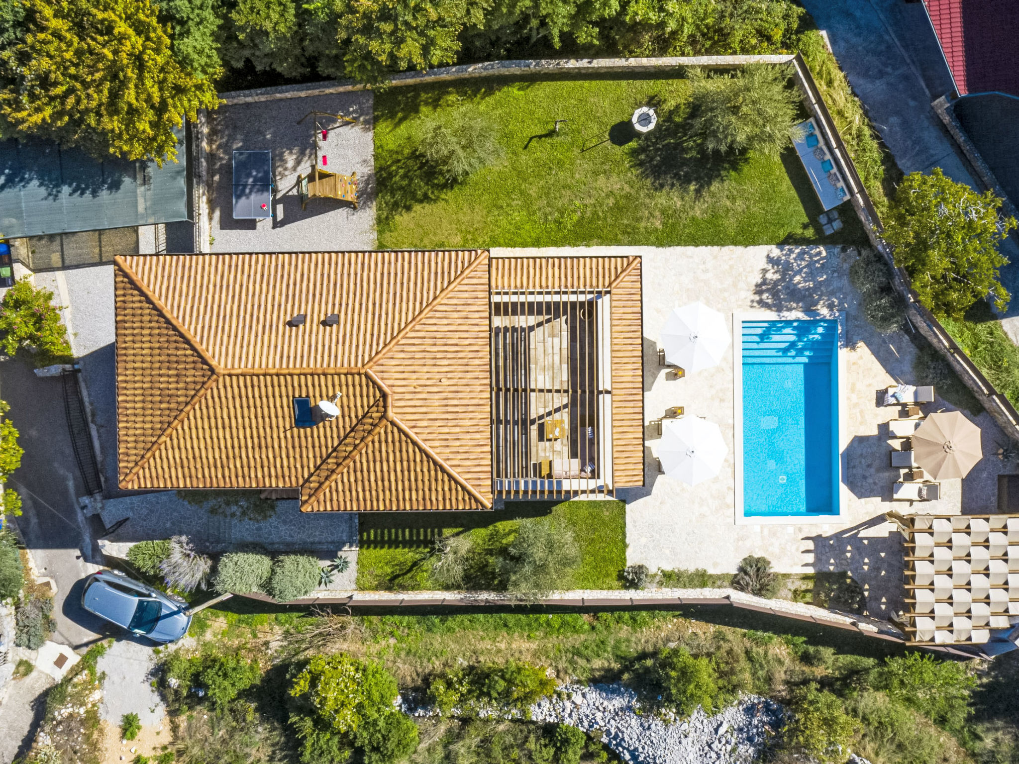 Villa Mediterranean Villa LuLu on Krk – Vue aérienne, photo 71 sur 77