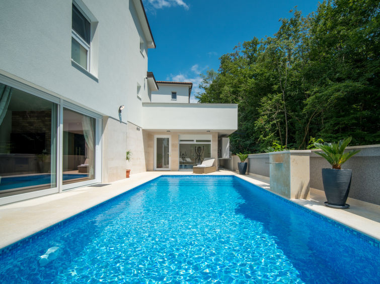 Luxe vakantiehuis Anđela in Dobrinj met privézwembad en whirlpool in Krk/Dobrinj