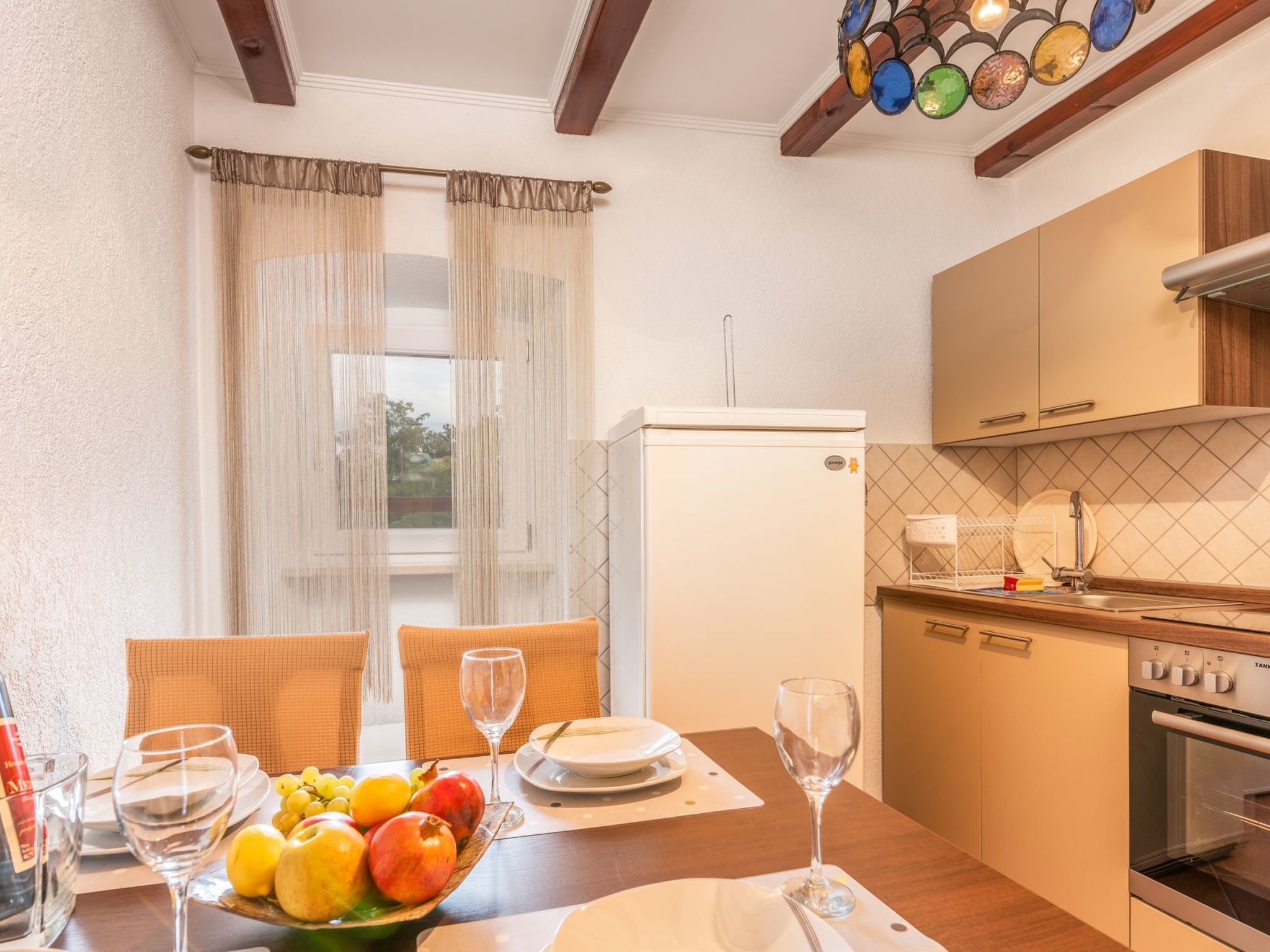 Appartement in Soline mit Großer Terrasse-Dedans