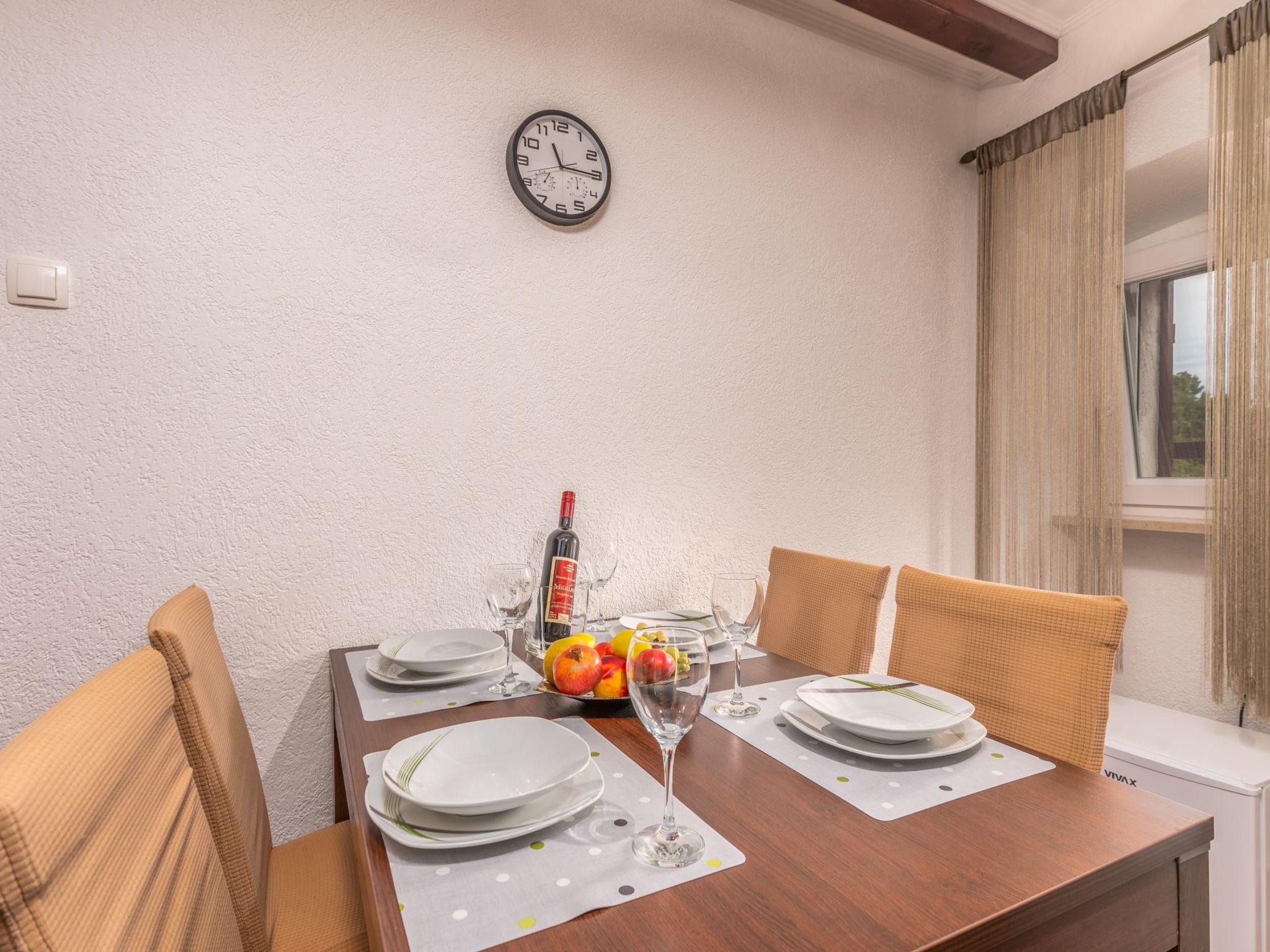 Appartement in Soline mit Großer Terrasse-Dedans
