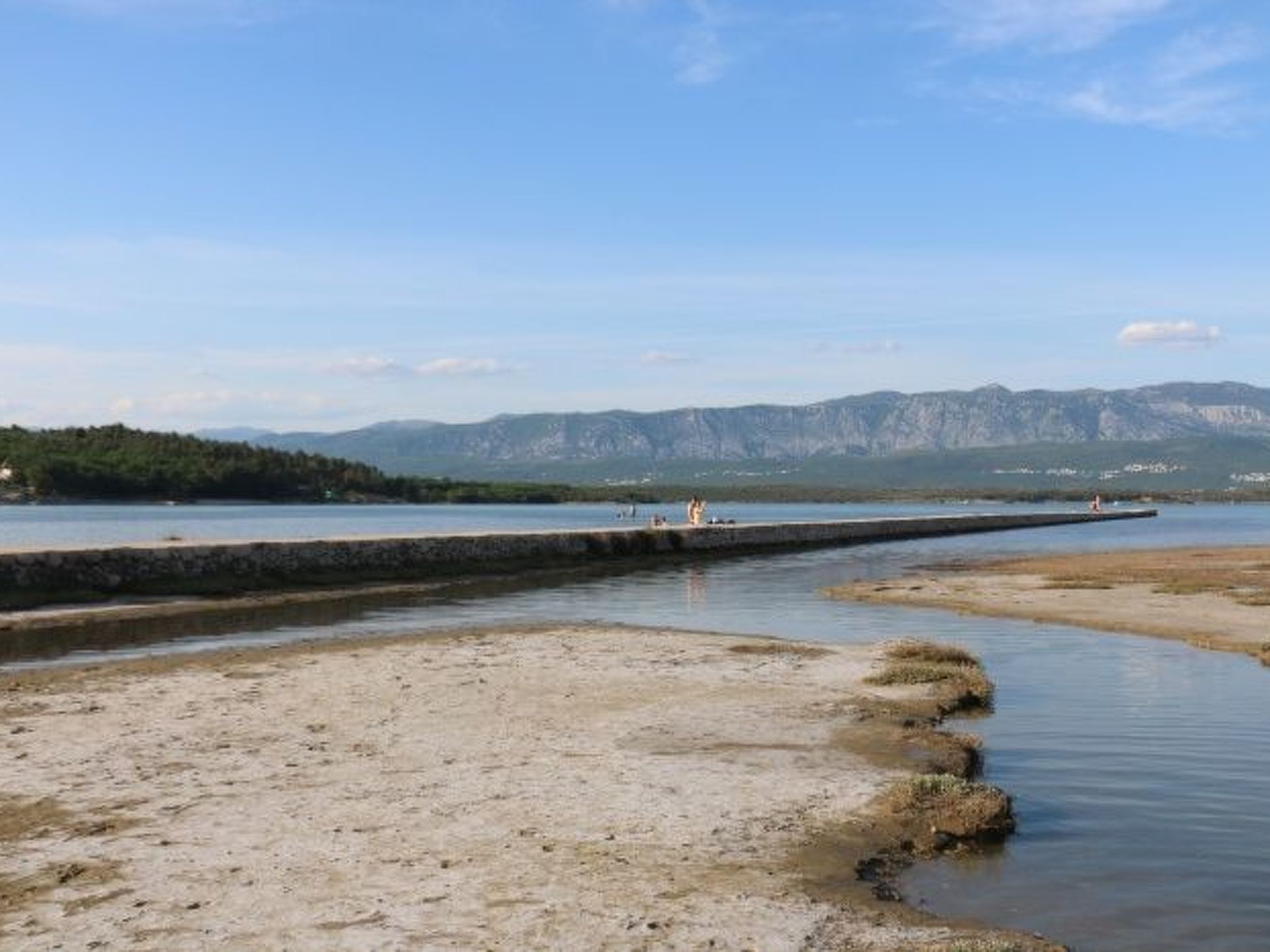Appartement in Soline mit Großer Terrasse-Dedans