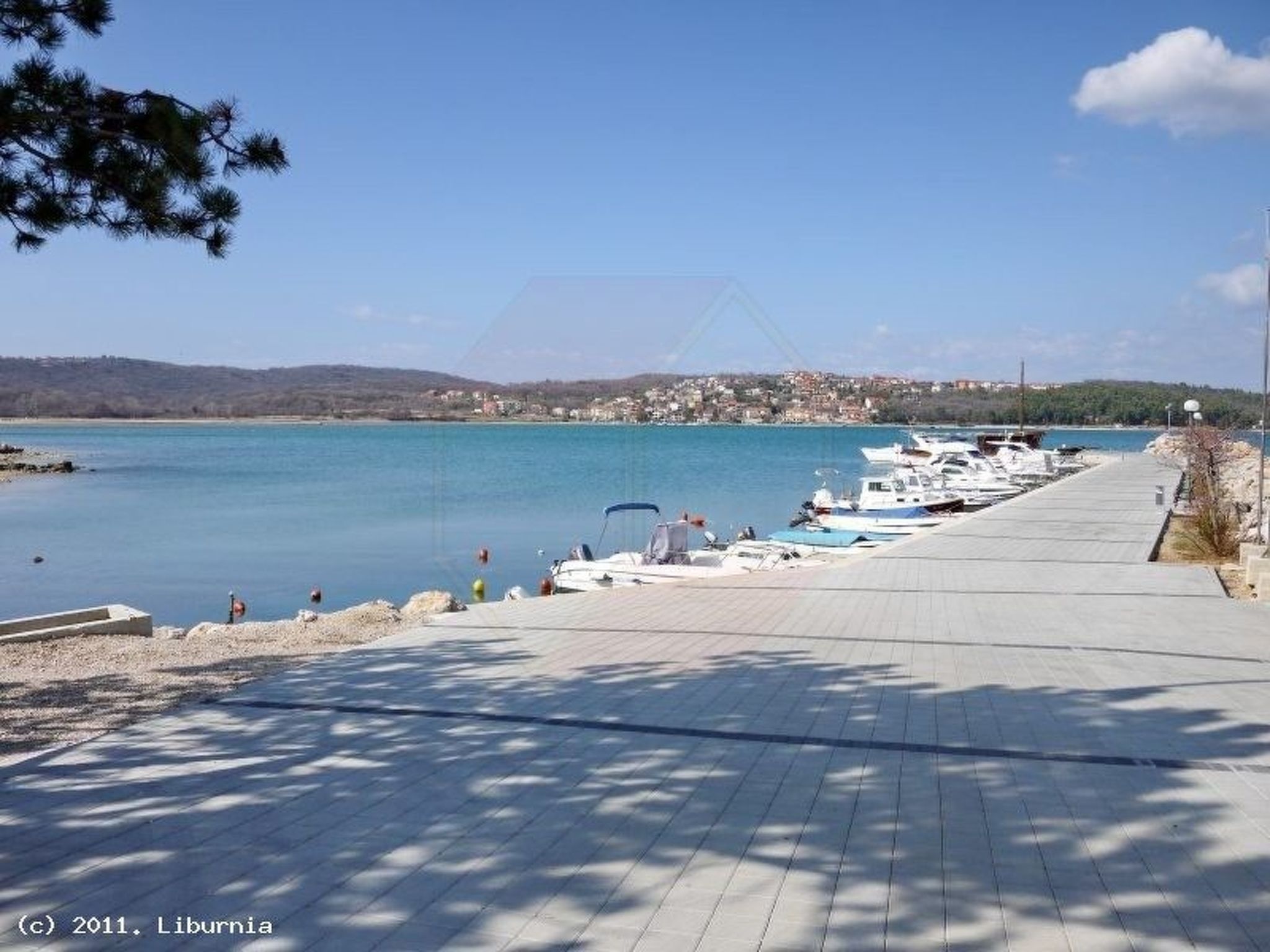 Appartement in Soline mit Großer Terrasse-Dedans