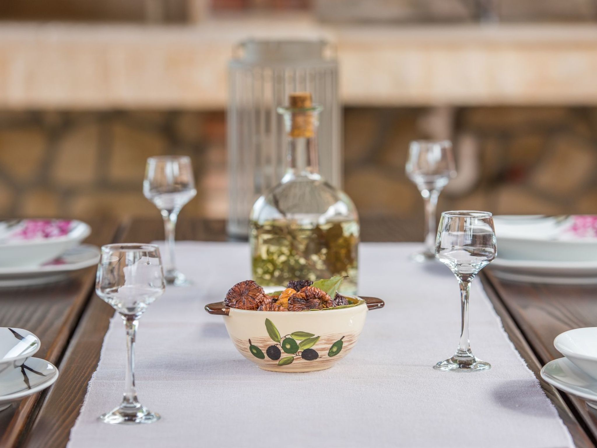 Appartement in Soline mit Großer Terrasse-Dedans