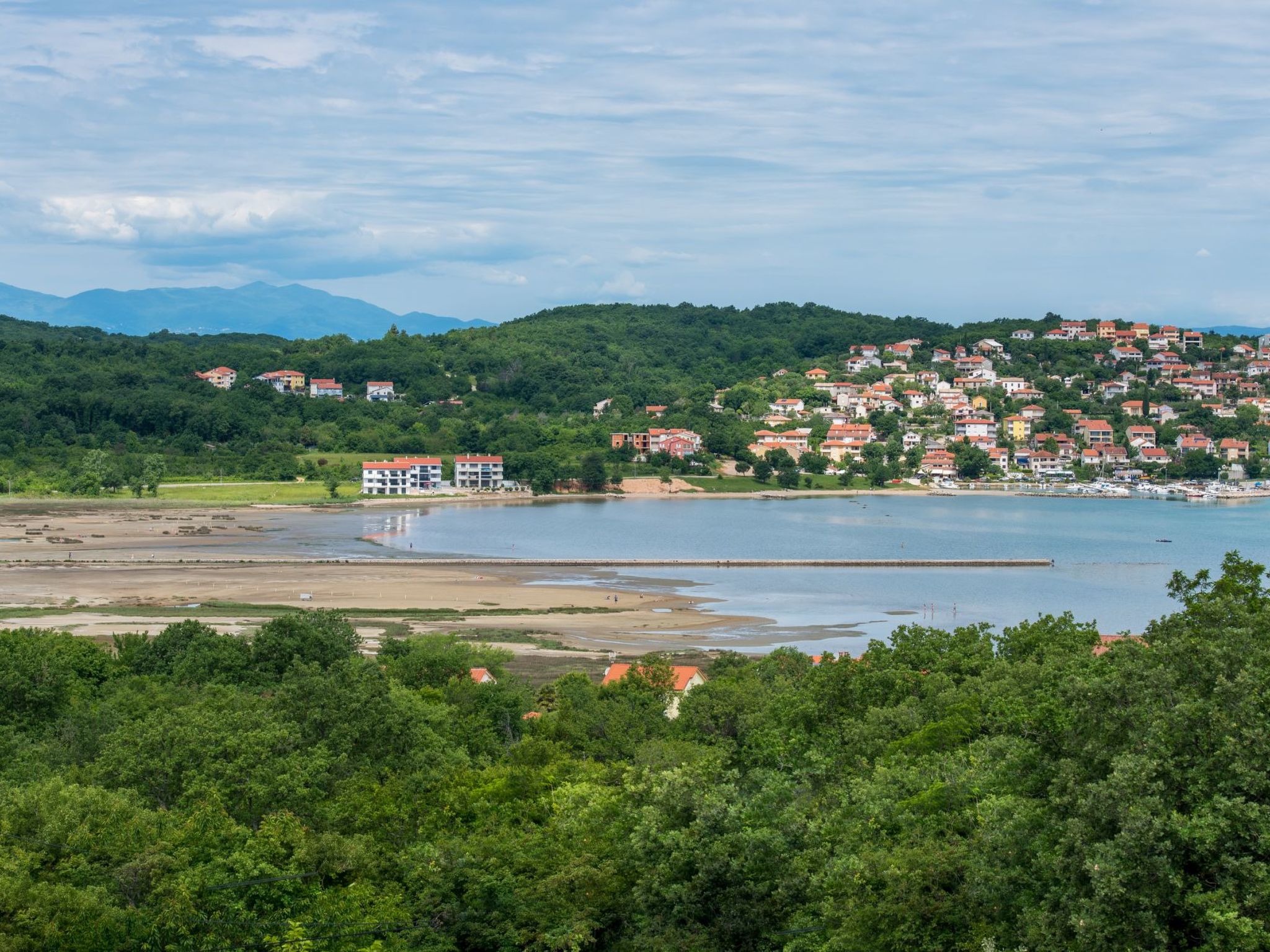 Appartement in Soline mit Großer Terrasse-Dedans
