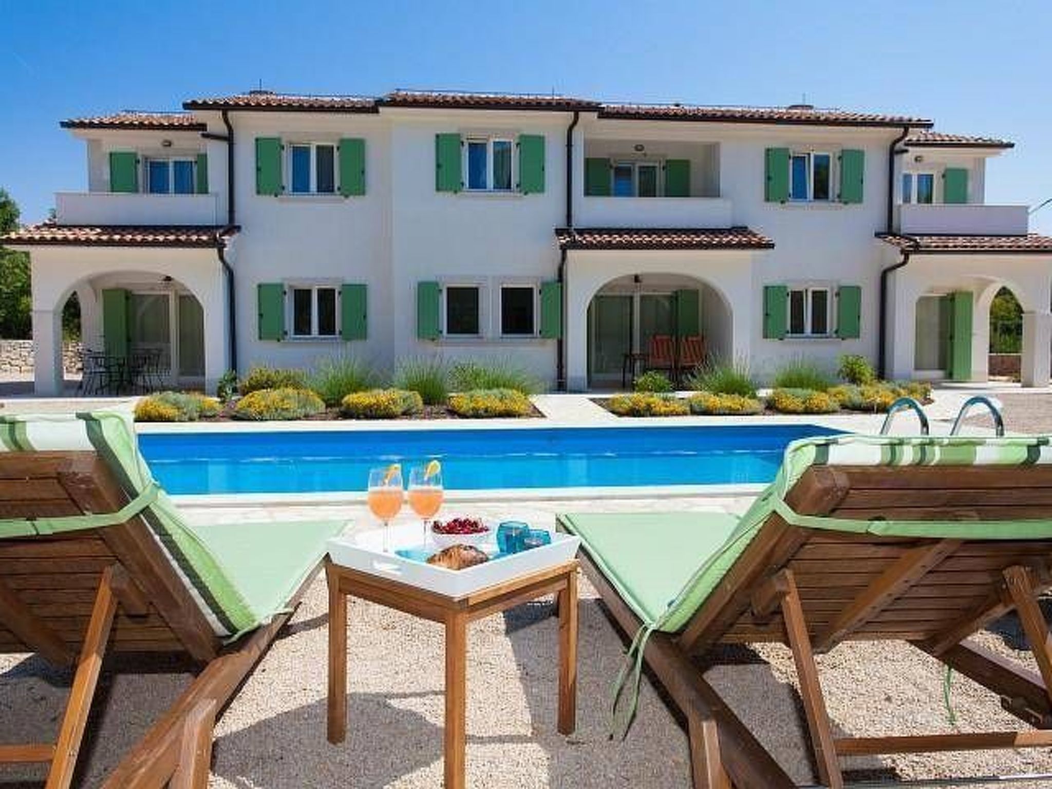 Ferienhaus in Krk/Cizici (Kroatien) und 1 Hund erlaubt