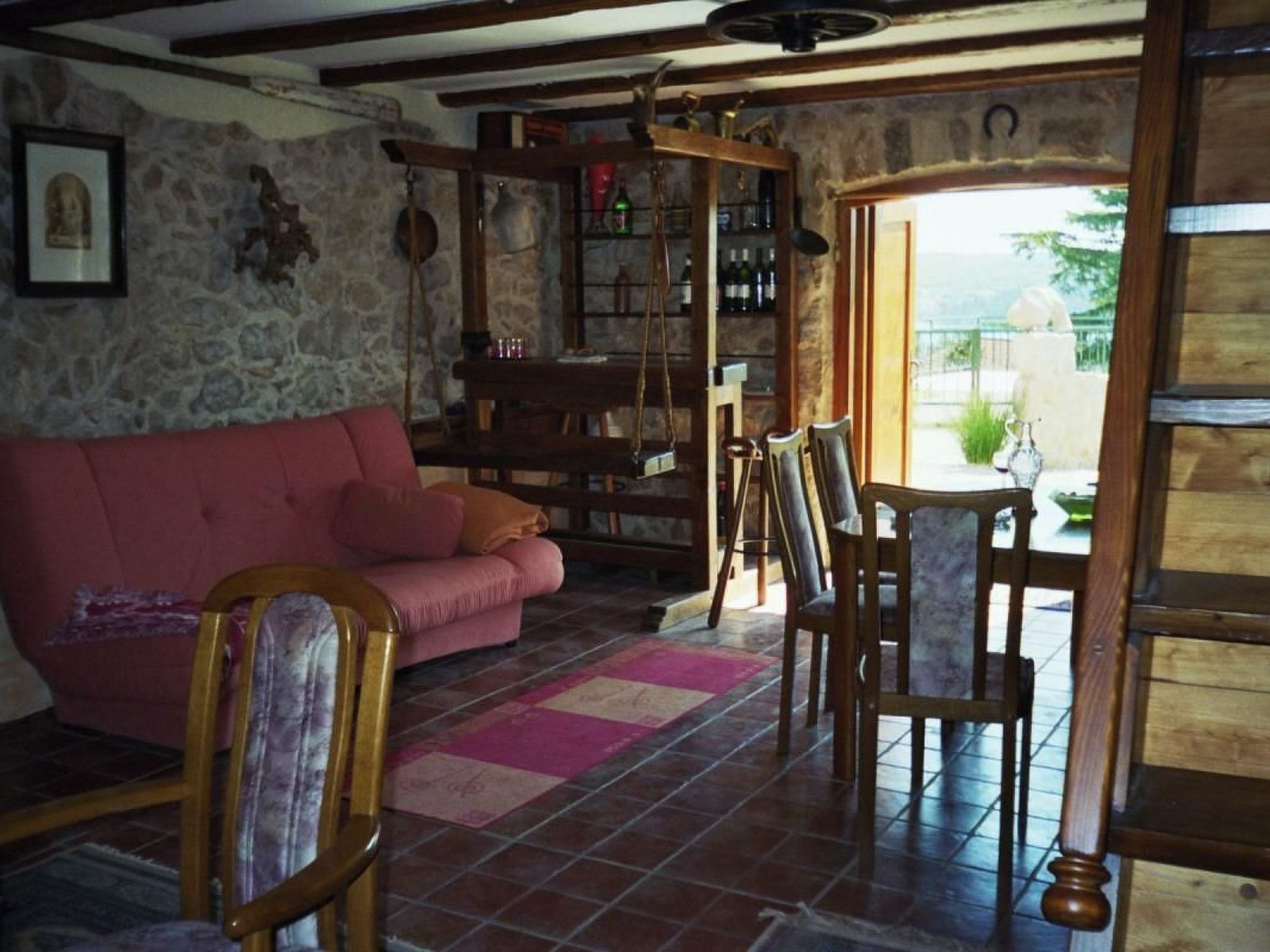 Insel Krk - Restauriertes  Steinhaus-Dedans