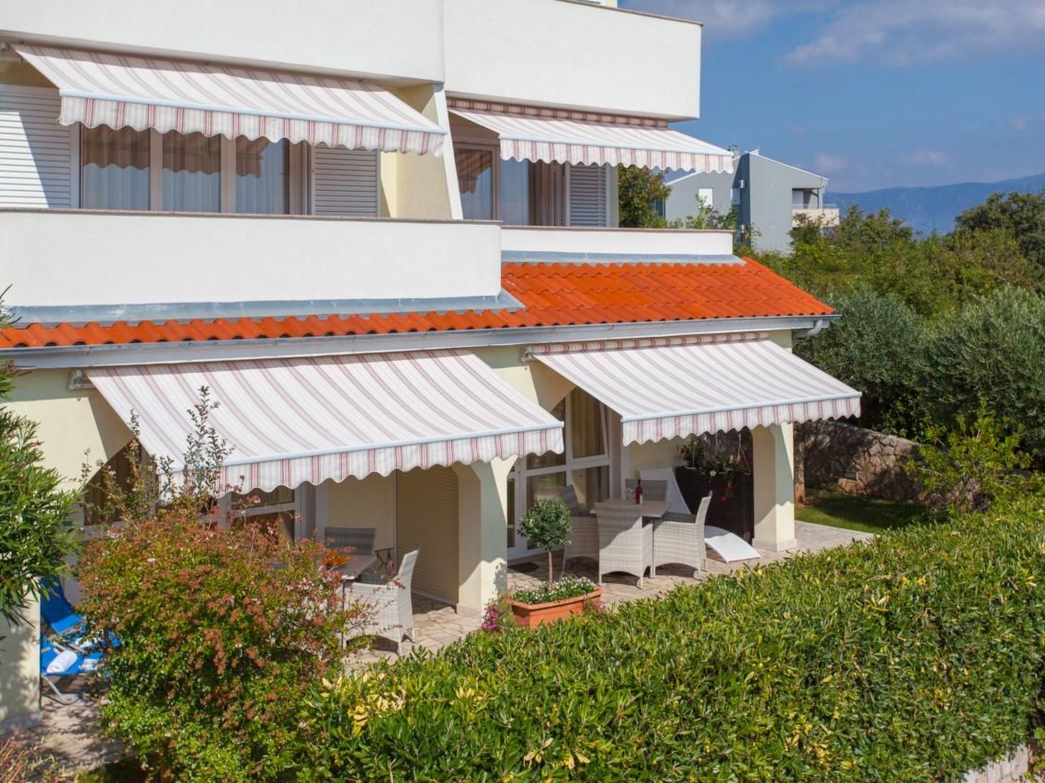 Gemütliche Wohnung 3 mit Meerblick-Dedans