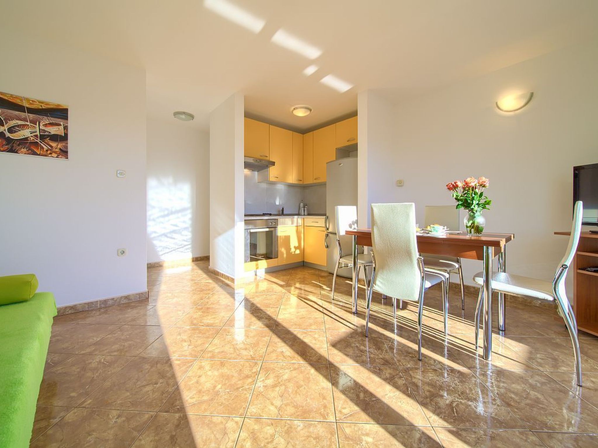 Gemütliche Wohnung 3 mit Meerblick-Dedans