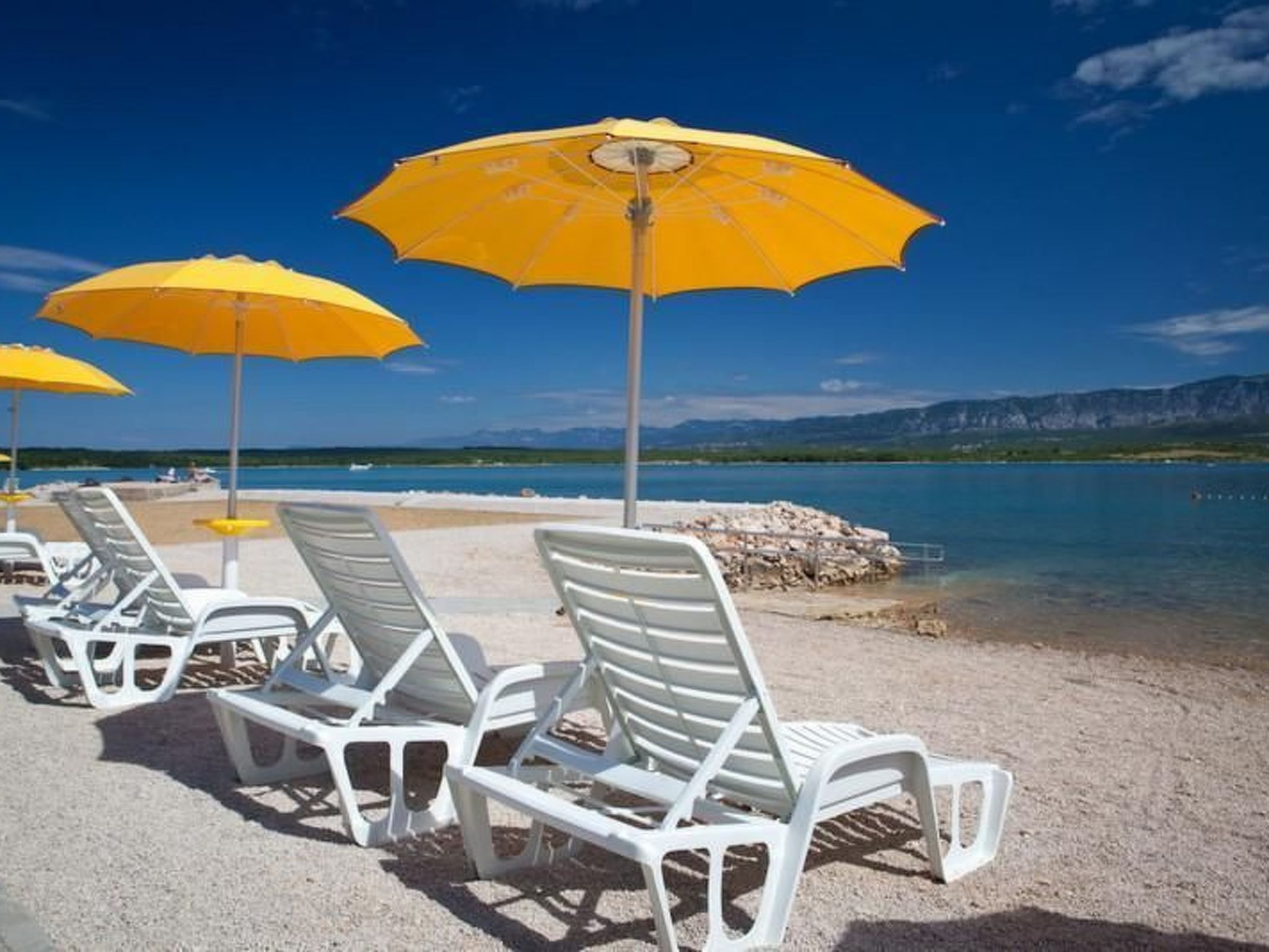 Gemütliche Wohnung 3 mit Meerblick-Dedans