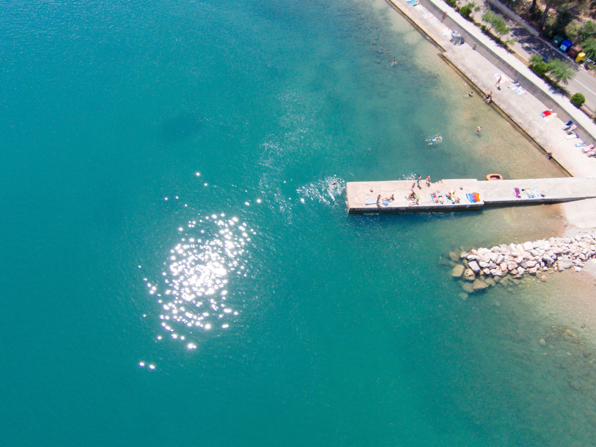 Gemütliche Wohnung 3 mit Meerblick-Dedans