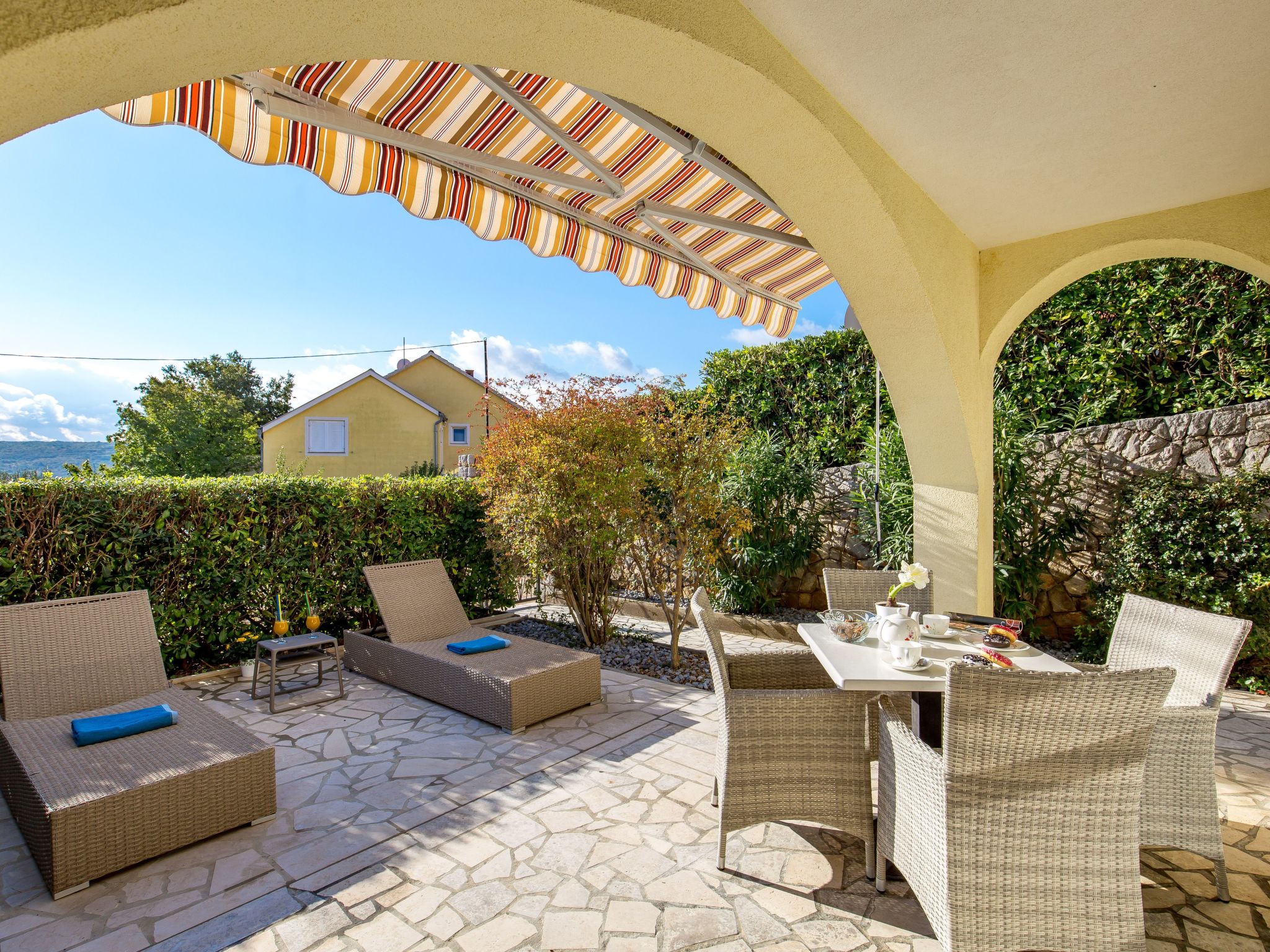 Ferienhaus in Krk/Cizici (Kroatien) und 1 Hund erlaubt