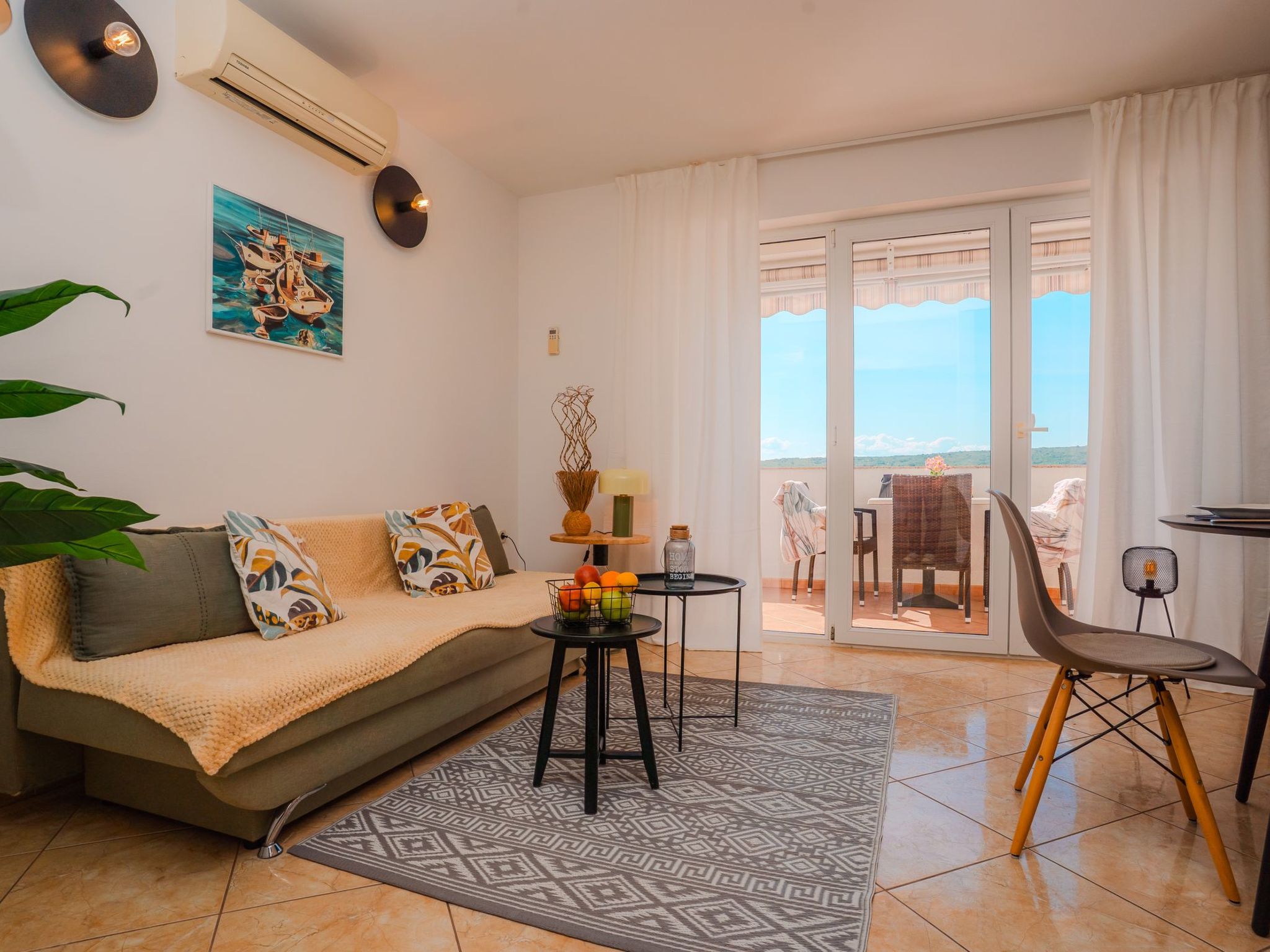 Wohnung Nr. 4 mit atemberaubendem Meerblick-Dedans