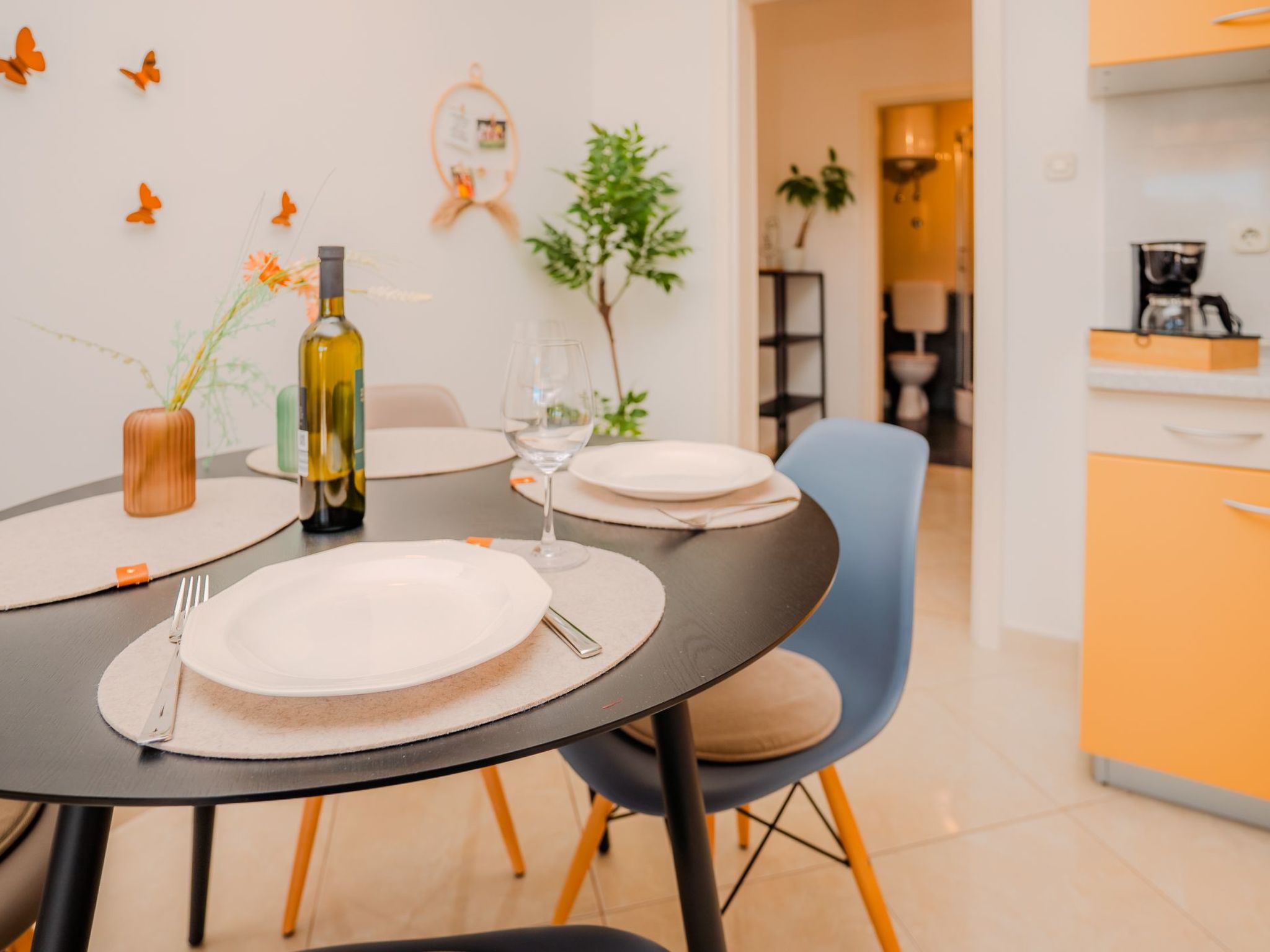 Moderne Wohnung im Erdgeschoss-Dedans