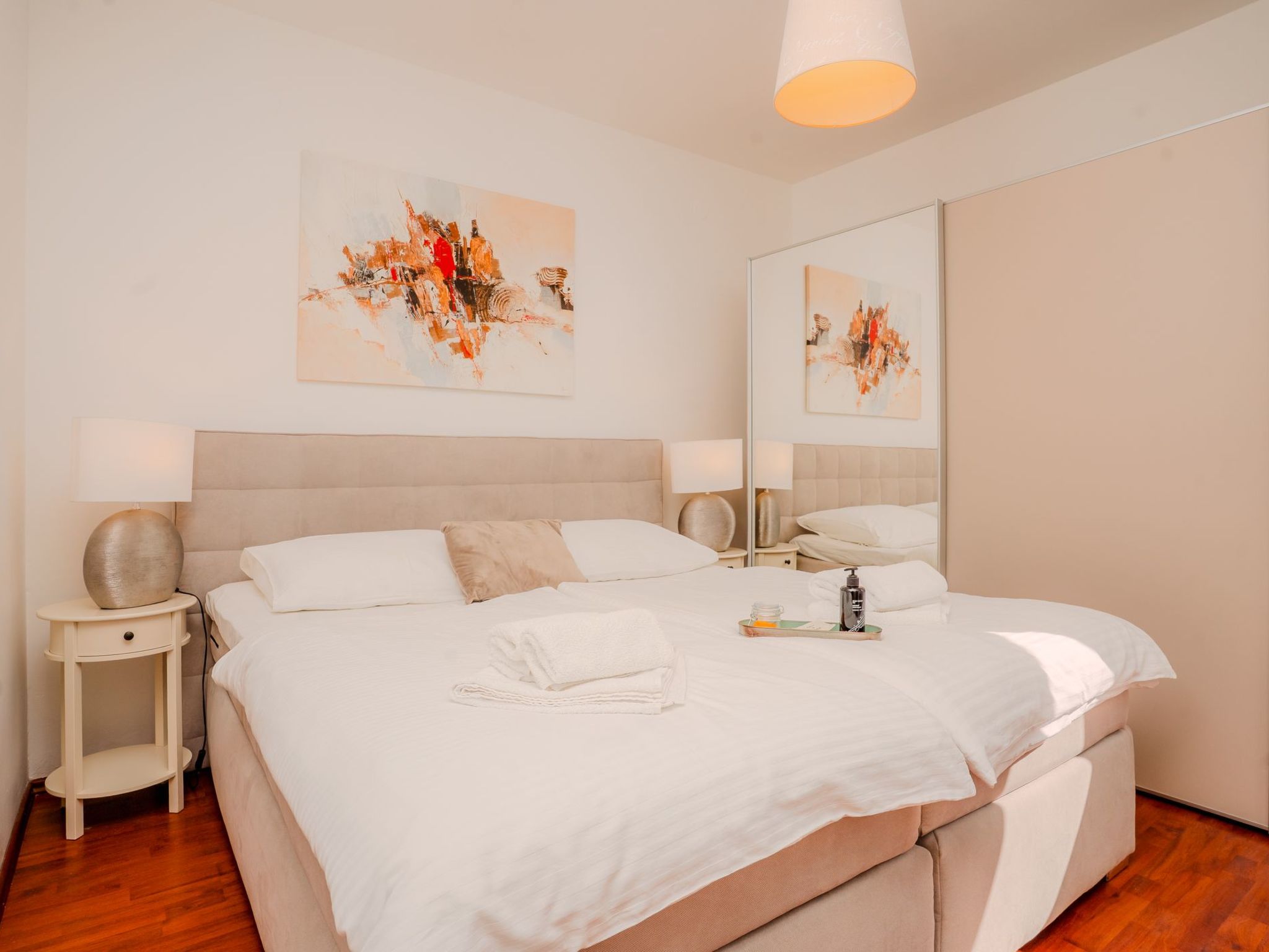 Moderne Wohnung im Erdgeschoss-Dedans