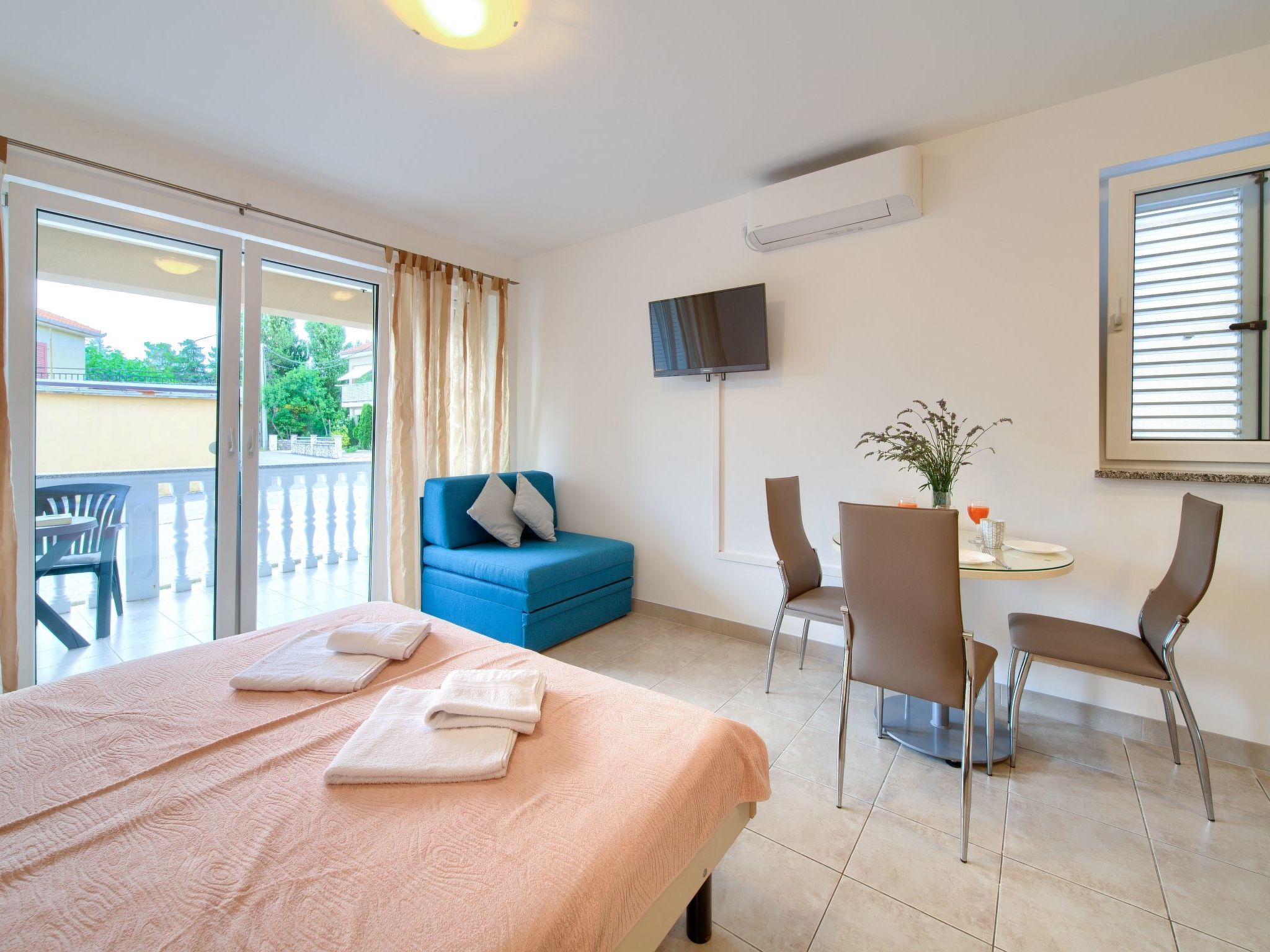 Studio-Apartment A6 im Erdgeschoss