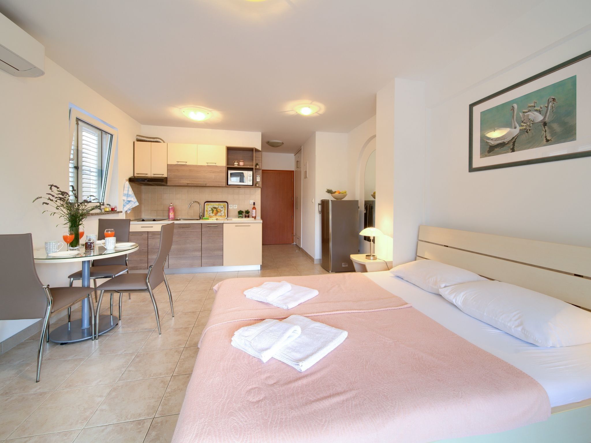 Studio-Apartment A6 im Erdgeschoss