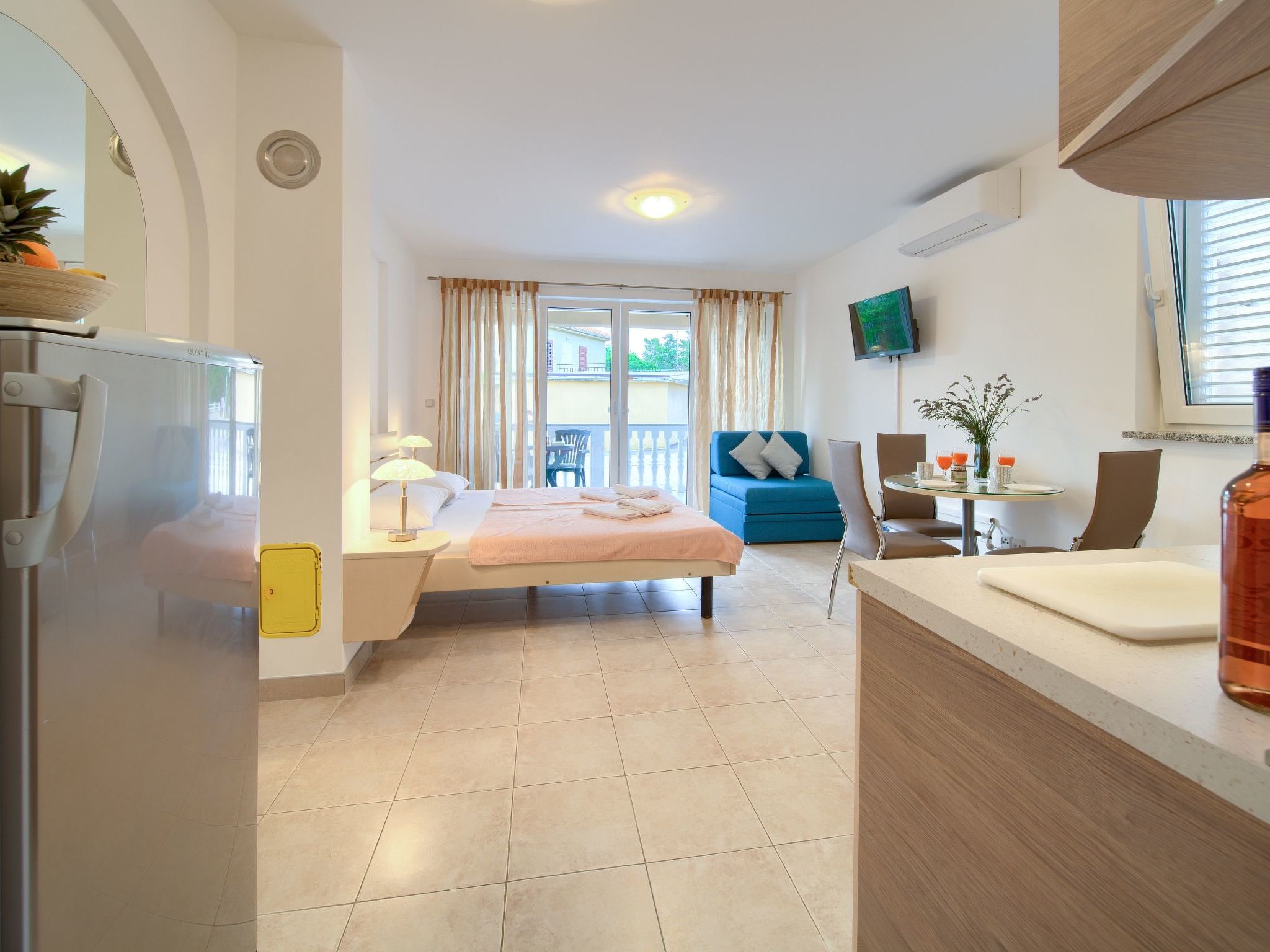 Studio-Apartment A6 im Erdgeschoss