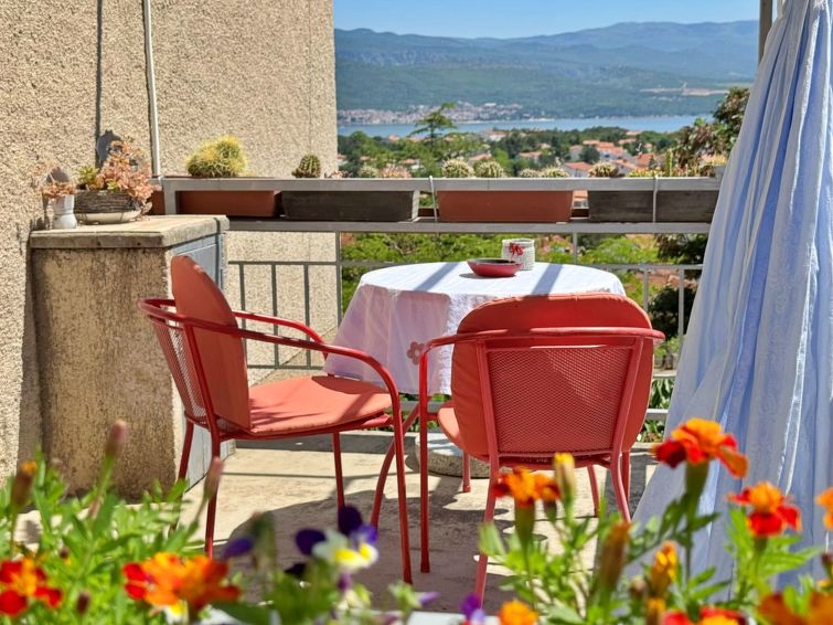 Sfeervol appartement voor 2 personen in Šilo op Krk in Silo
