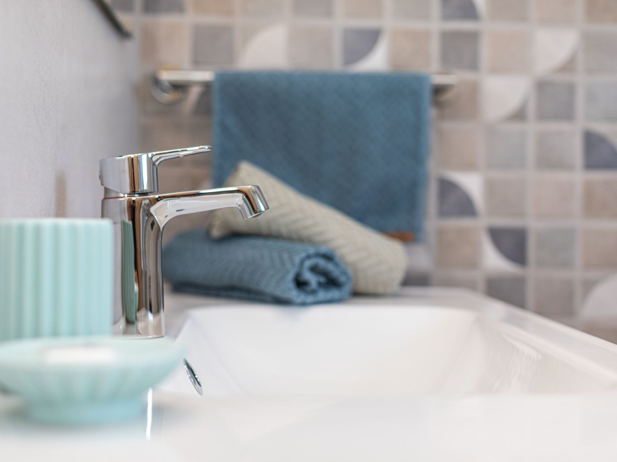 App mit Meerblick und Pool für 2-4 Personen-Inside