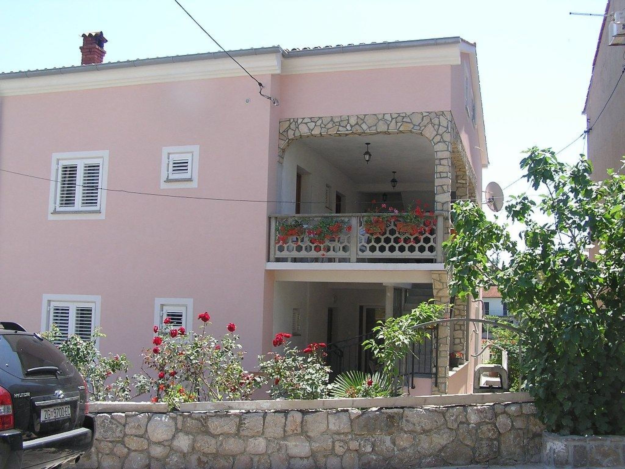 für 2 Personen  + 1 Kind ca. 30 m&sup2; in Šilo, Adriaküste Kroatien (Kroatisch Apartment in Krk Island