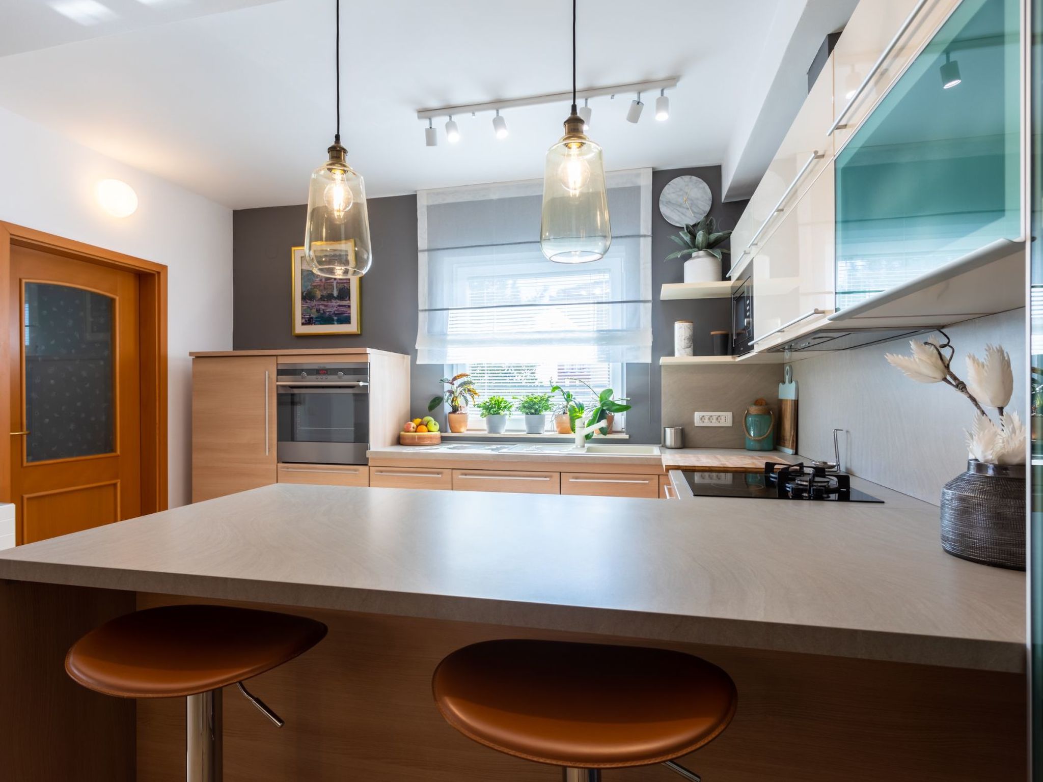 Ruhige Ferienwohnung Tina 8-Dedans