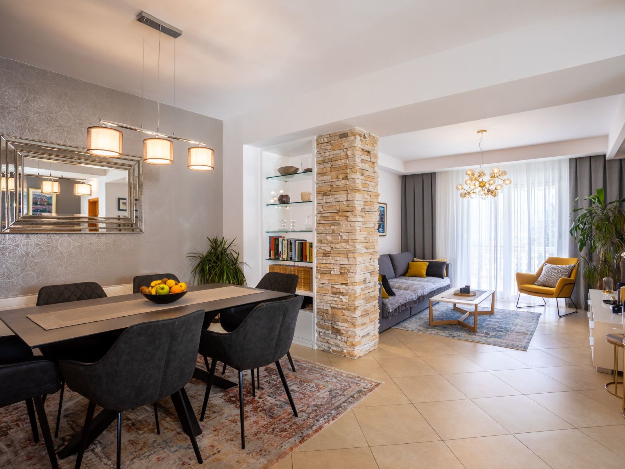 Ruhige Ferienwohnung Tina 8-Dedans