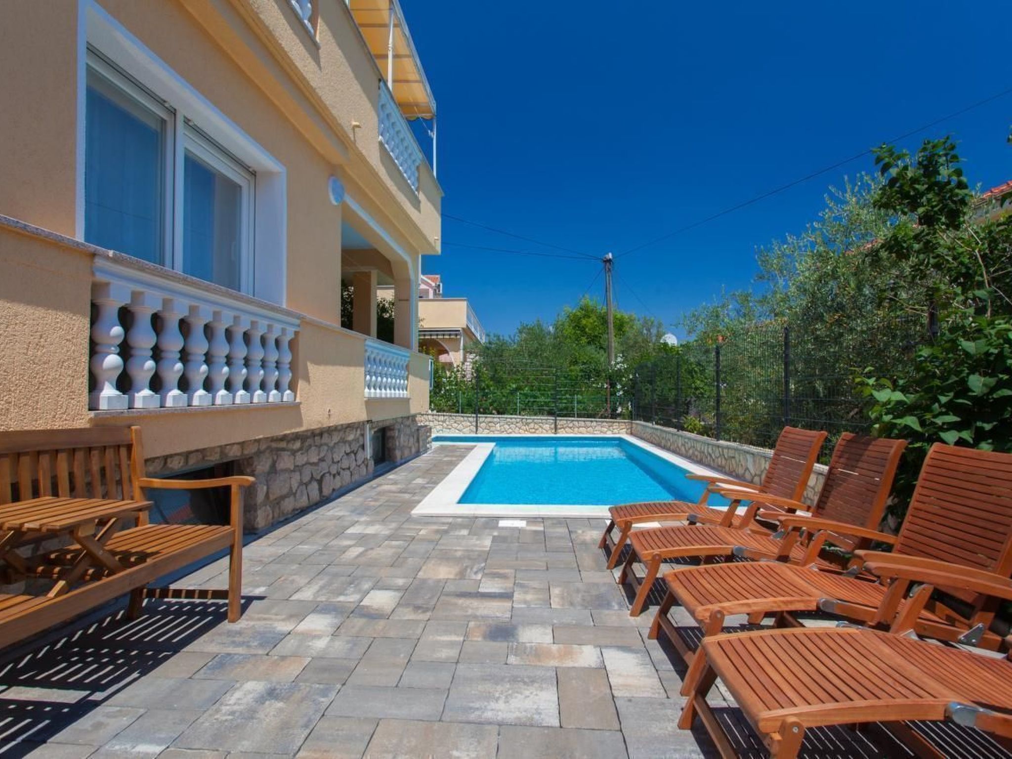 Für 2 Personen  + 1 Kind ca. 40 m&sup2; in Šilo, Adriaküste Kroatien (Kroatisch-Inside