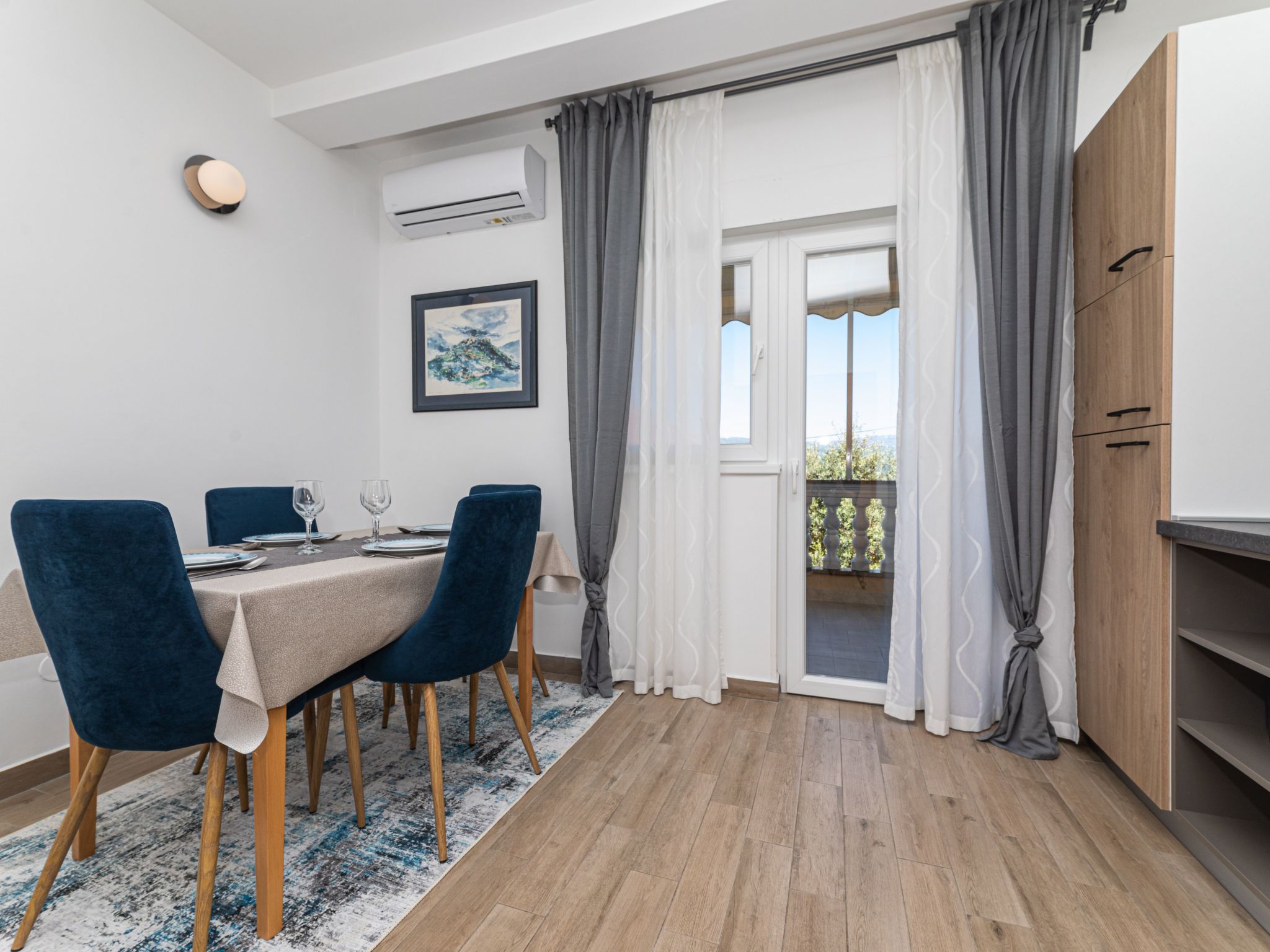 Für 2 Personen  + 1 Kind ca. 40 m&sup2; in Šilo, Adriaküste Kroatien (Kroatisch-Inside