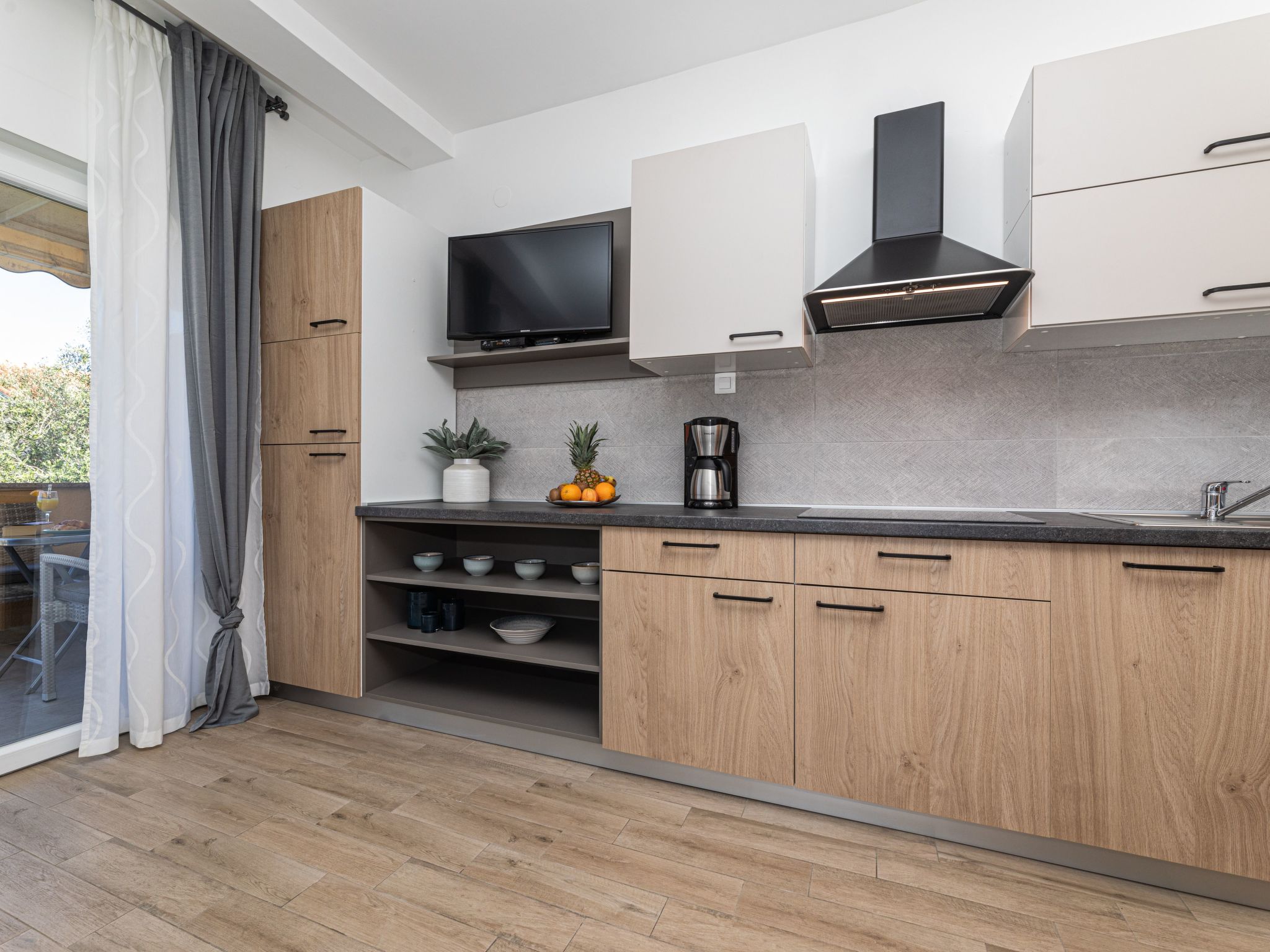 Für 2 Personen  + 1 Kind ca. 40 m&sup2; in Šilo, Adriaküste Kroatien (Kroatisch-Inside