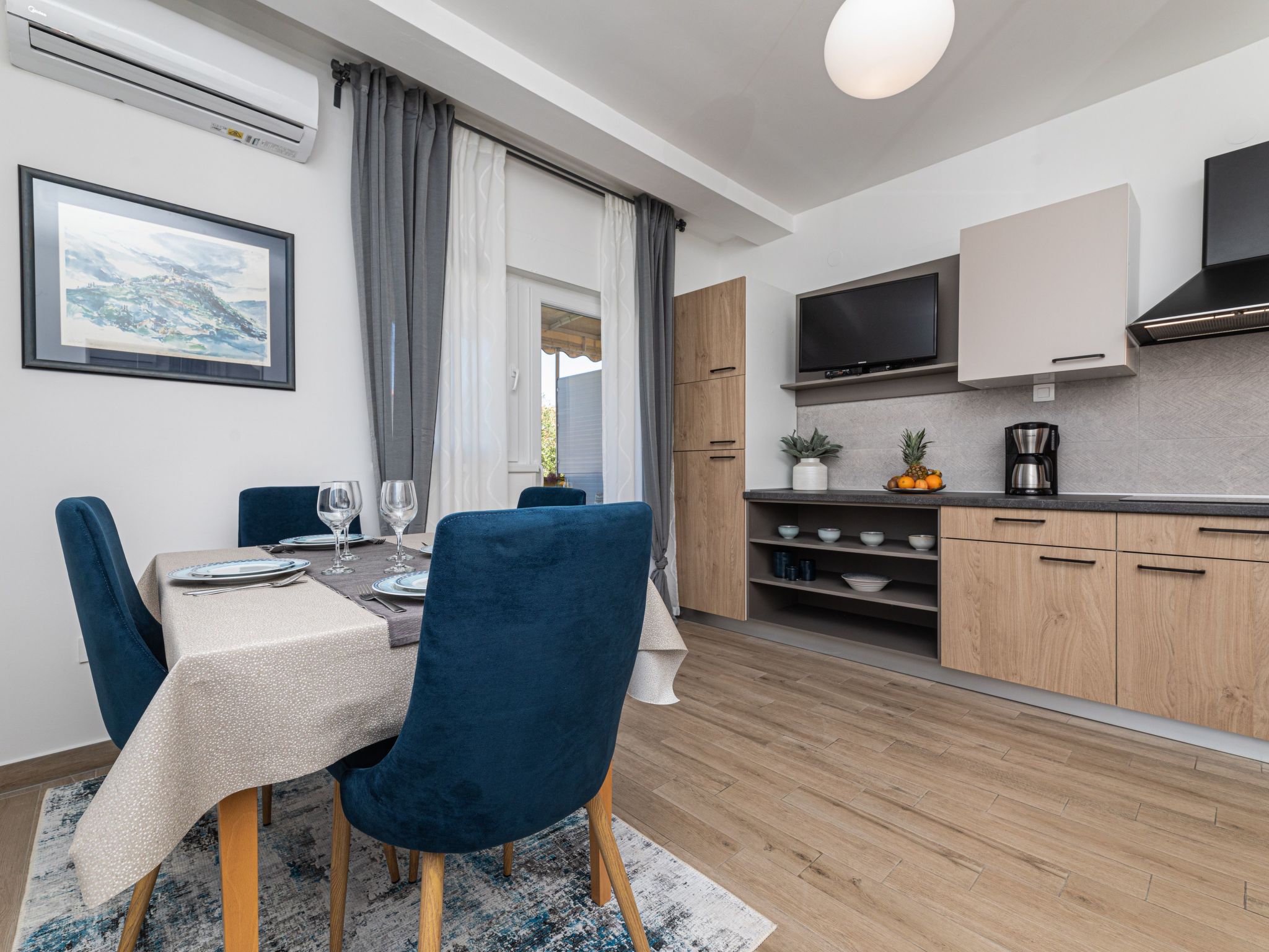 Für 2 Personen  + 1 Kind ca. 40 m&sup2; in Šilo, Adriaküste Kroatien (Kroatisch-Inside