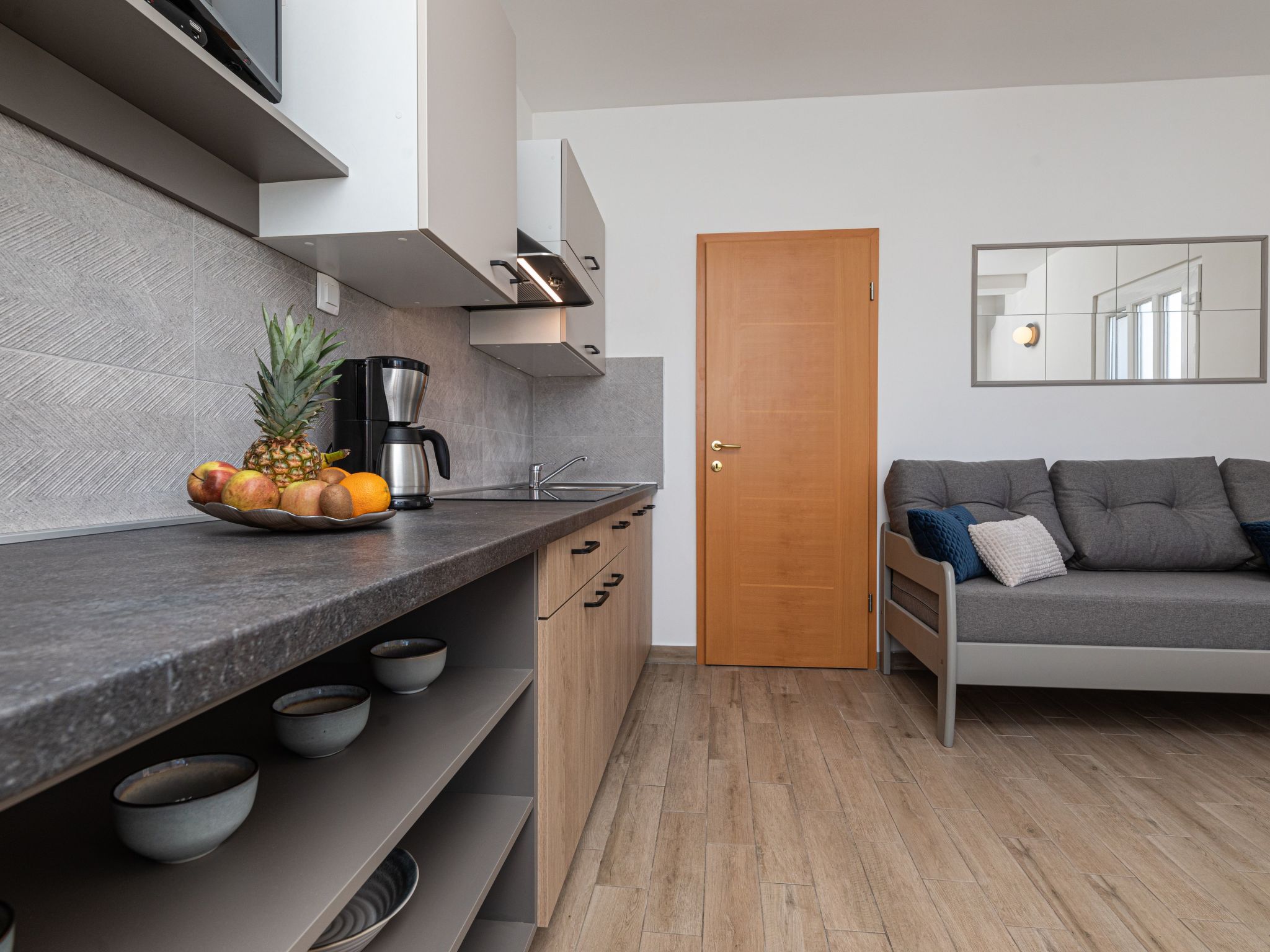 Für 2 Personen  + 1 Kind ca. 40 m&sup2; in Šilo, Adriaküste Kroatien (Kroatisch-Inside