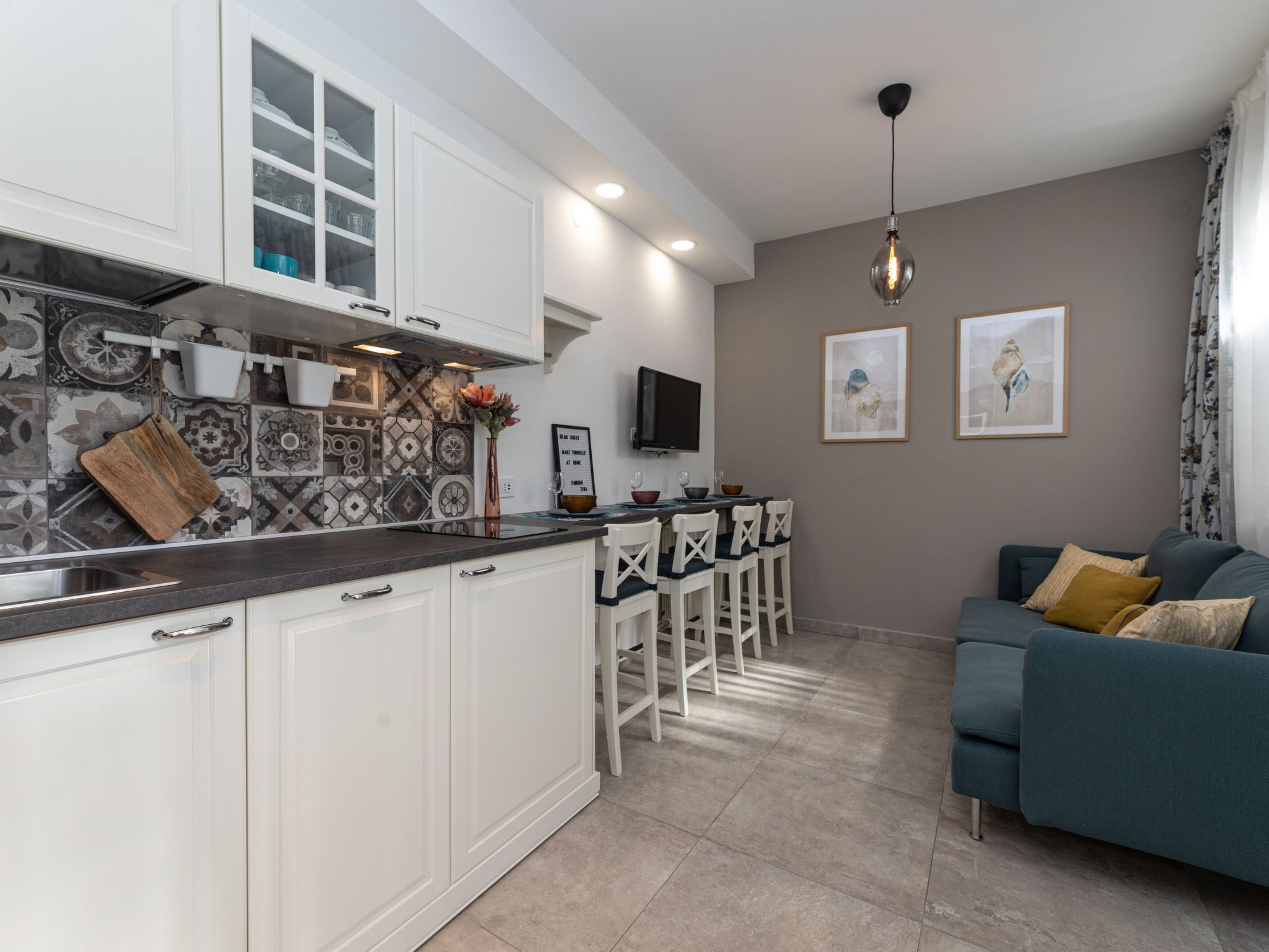 Familienpension Tina Appartement 7-Inside