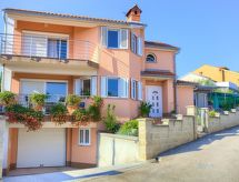 Vrijstaand studio-appartement aan zee in Milohnići, Krk - thumbnail 2