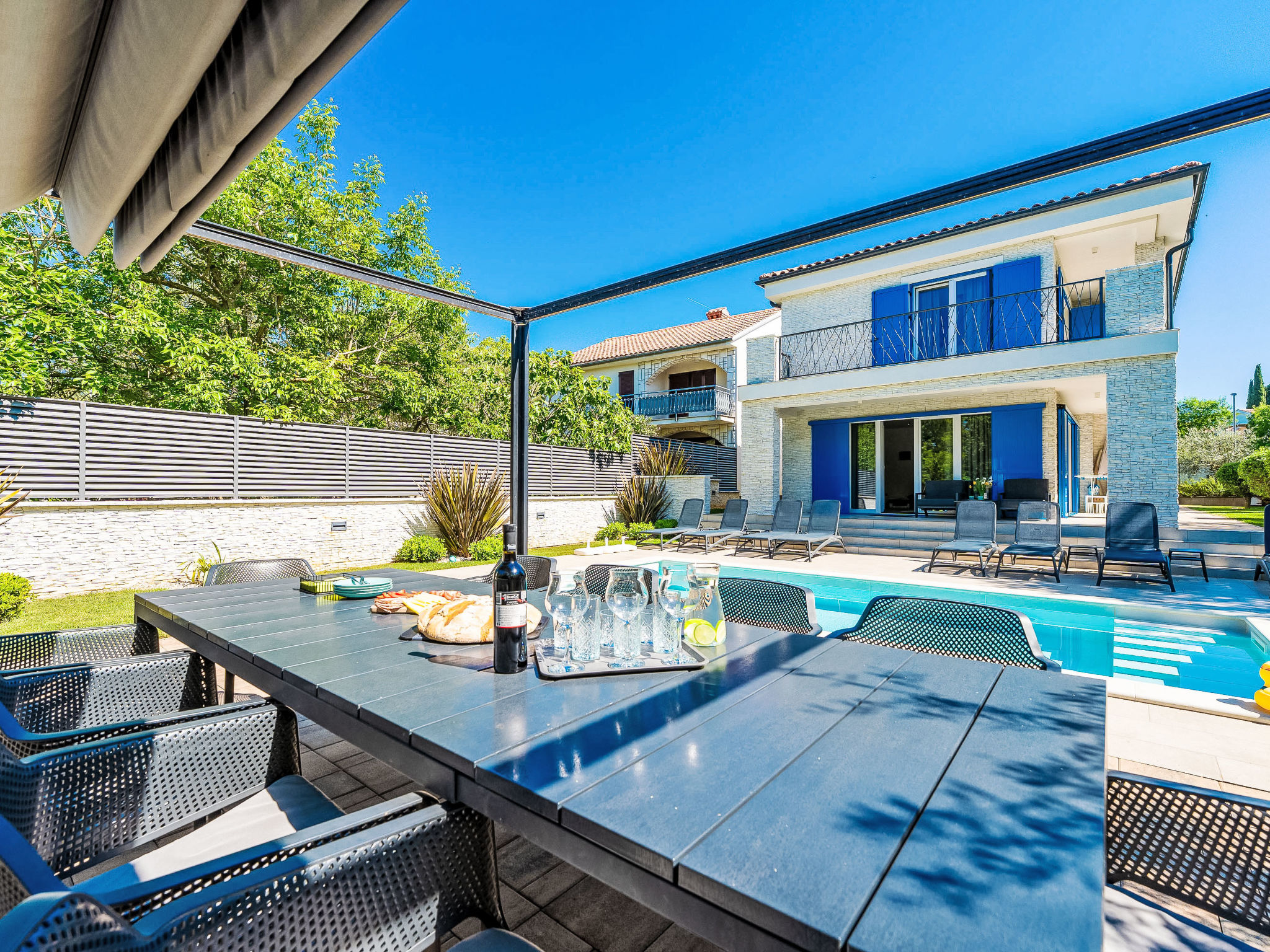 Villa Valle:staande villa met privé-verwarmd zwembad nabij zee - foto 9